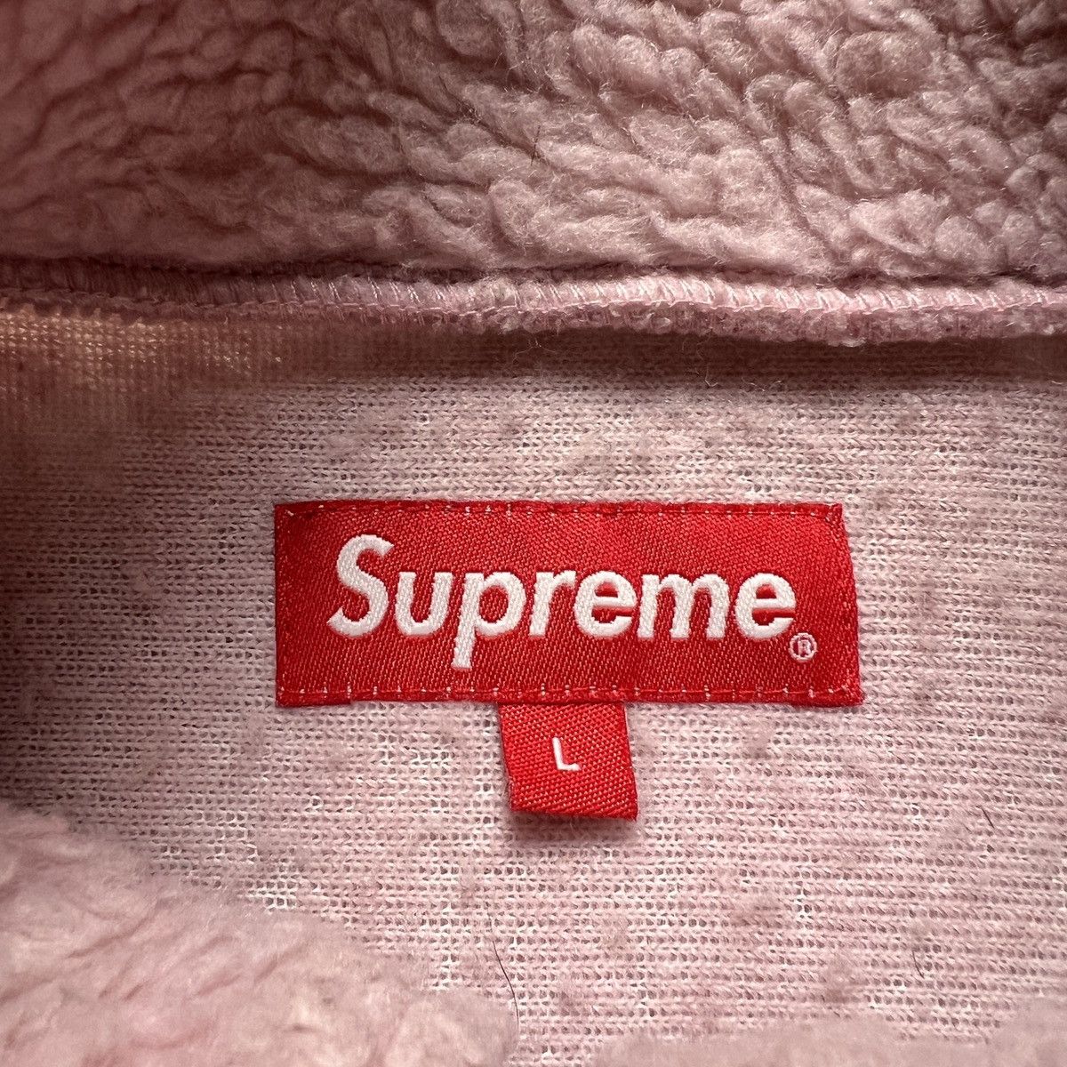 Supreme Supreme Drama Mask Fleece Jacket Pink Size US L / EU 52-54 / 3 - 7 Thumbnail