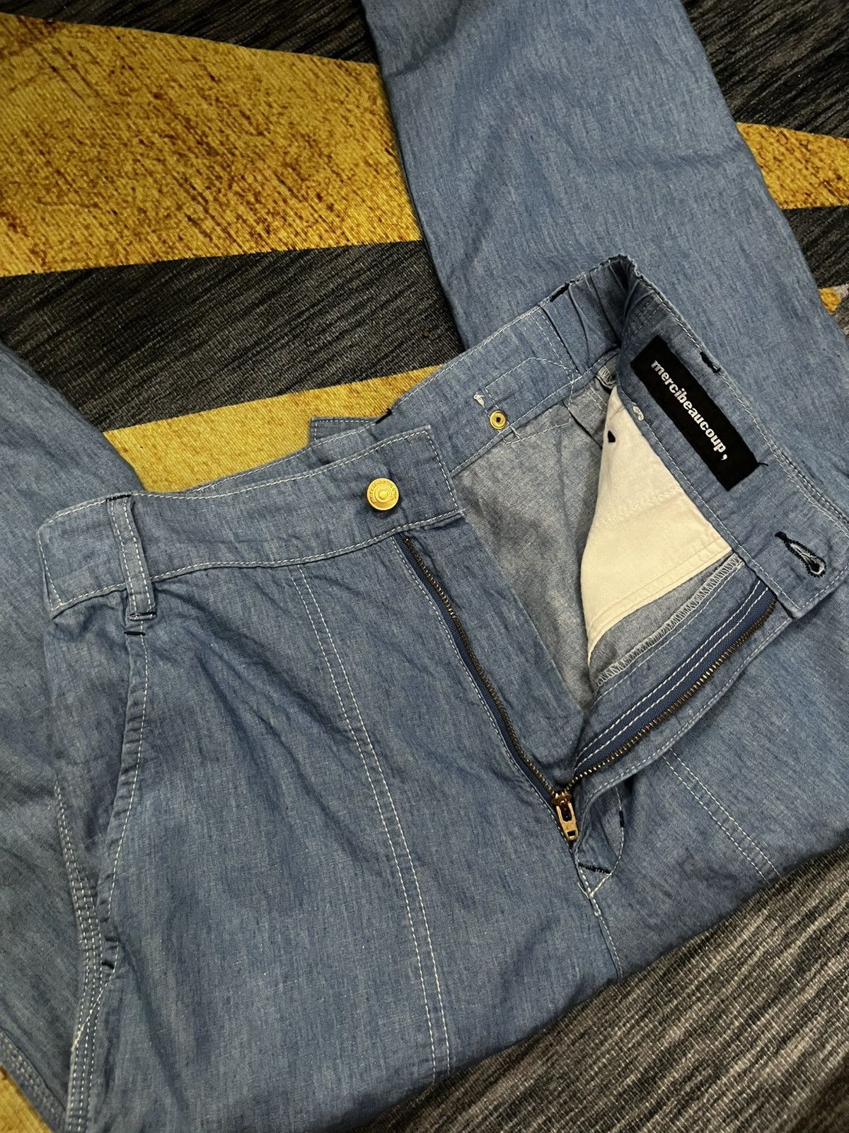 Issey Miyake 2000s mercibeaucoup sunset edition buckle #D3 Size US 27 - 7 Thumbnail