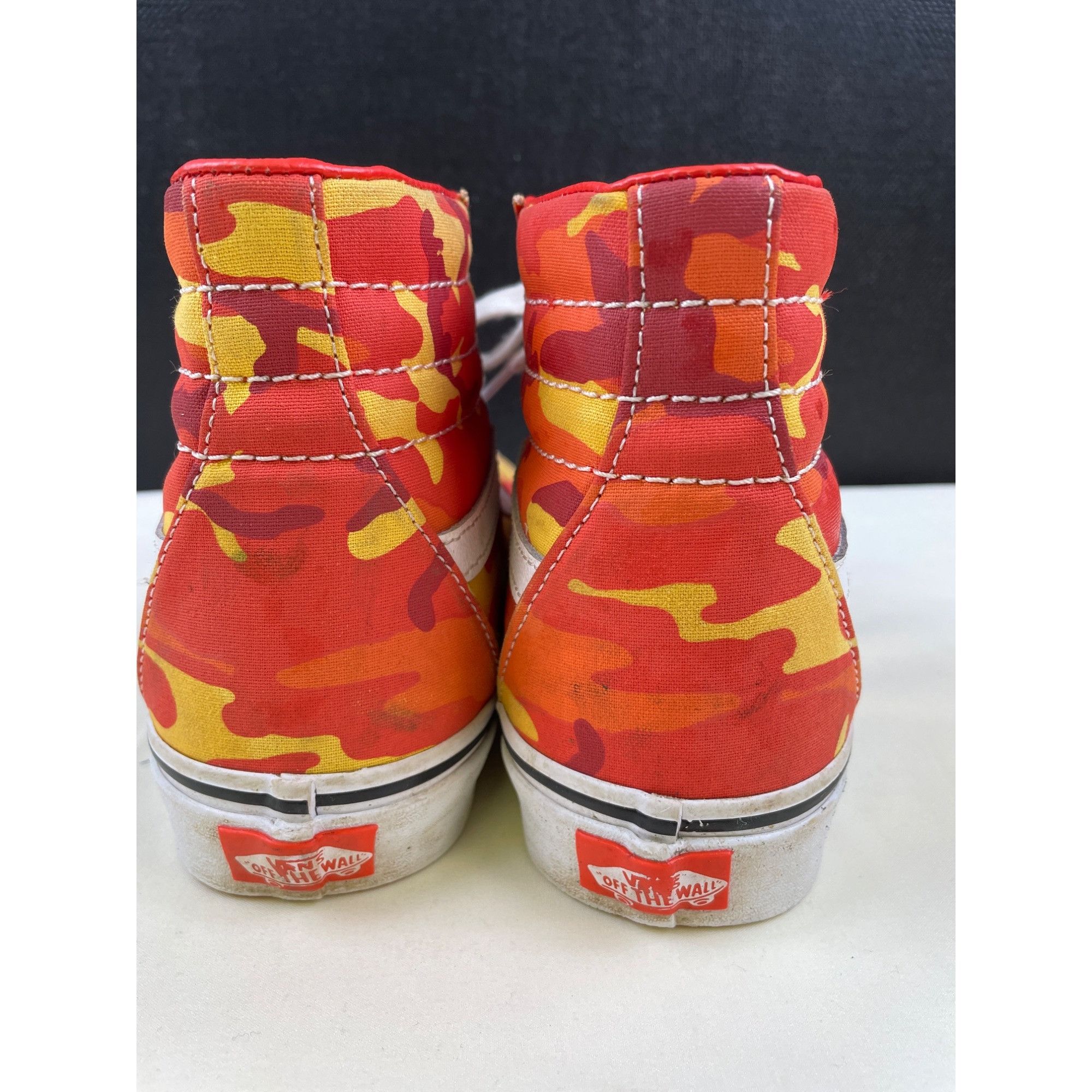 Vans Vans Unisex Orange Camouflage Skater shoes/ Sneakers Size M8 Size US 8.5 / EU 41-42 - 6 Thumbnail