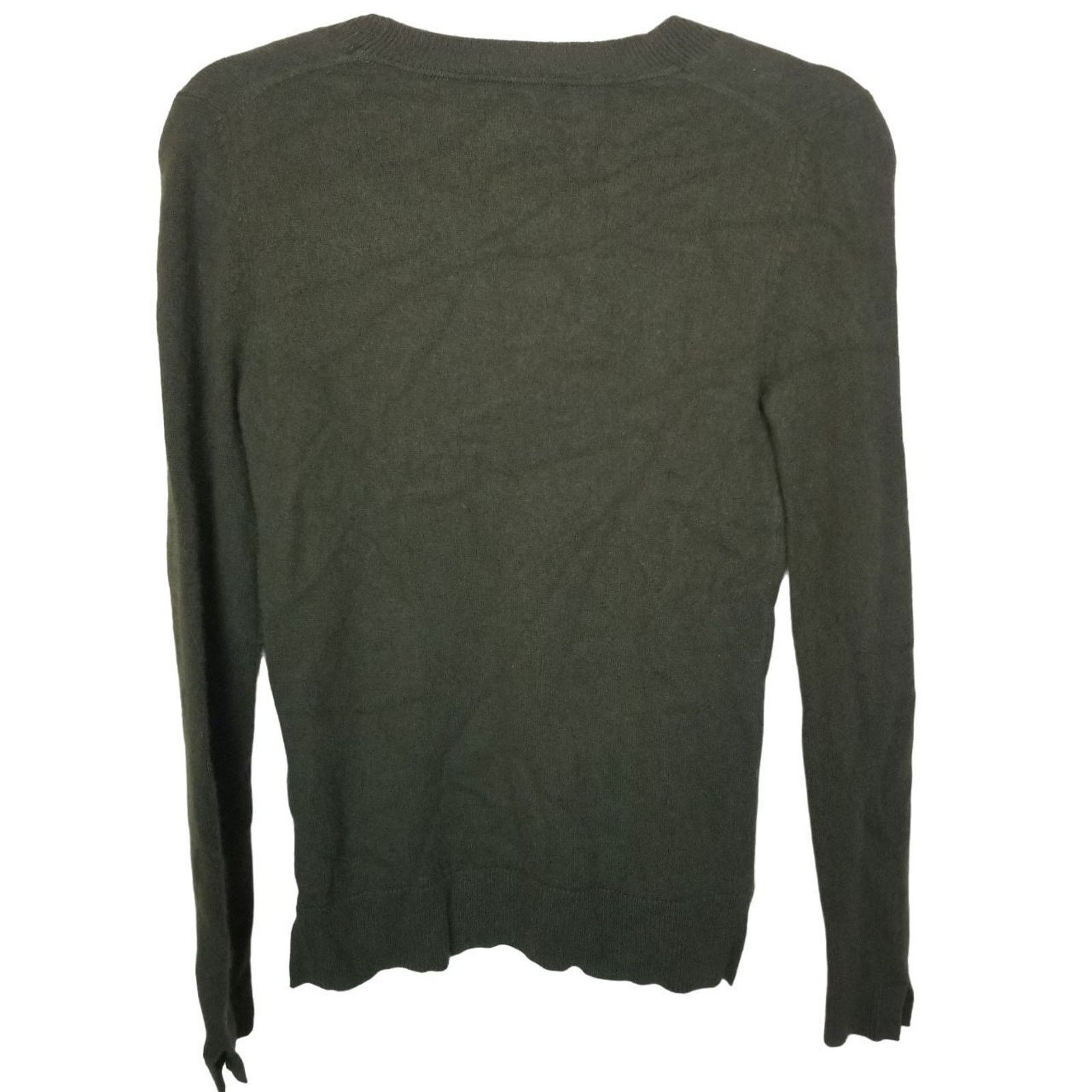 Massimo Dutti Massimo Dutti Womens Cashmere Sweater XS Classic Preppy Size XS / US 0-2 / IT 36-38 - 7 Thumbnail