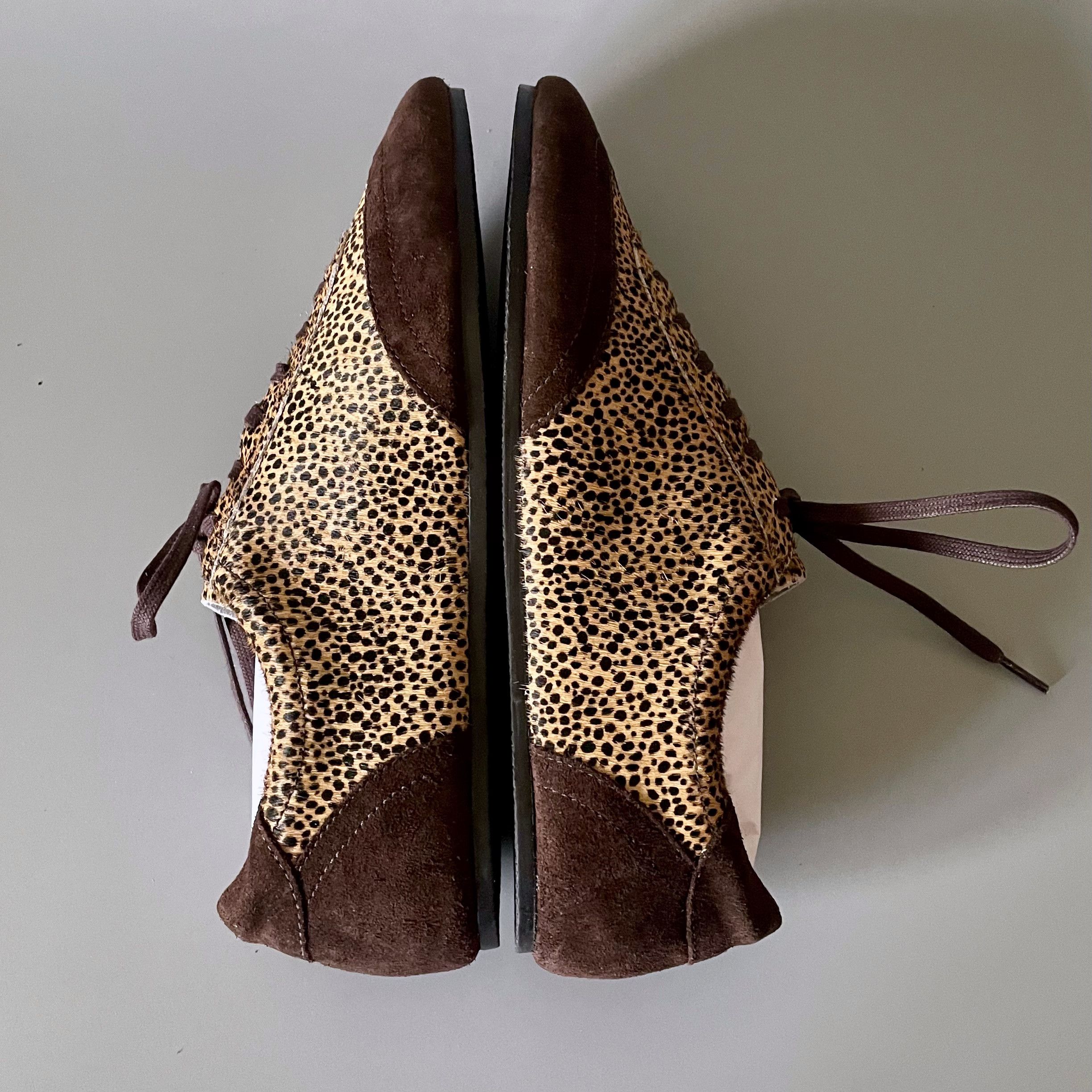 Anthropologie Anthropologie Maeve Low Profile Sneakers, Leopard Print Size US 7 / IT 37 - 4 Thumbnail