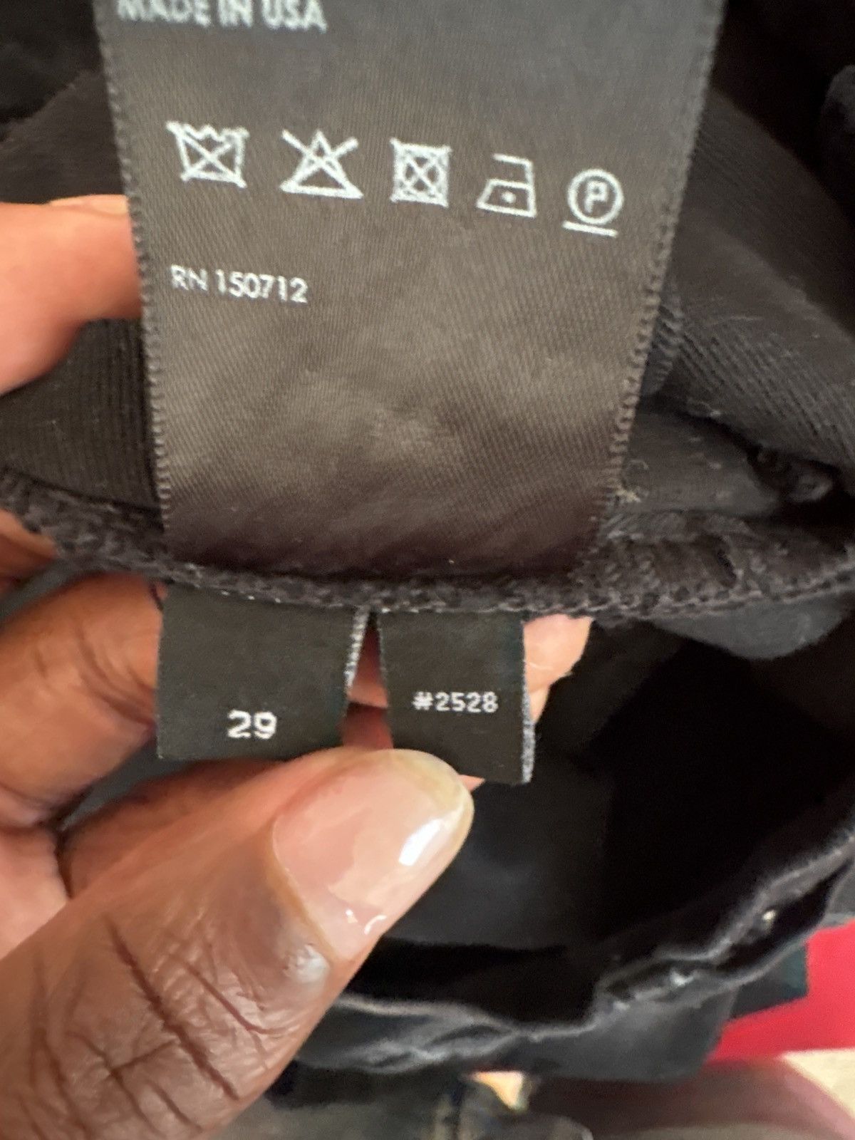 Amiri Black with brown patches Size US 29 - 3 Thumbnail