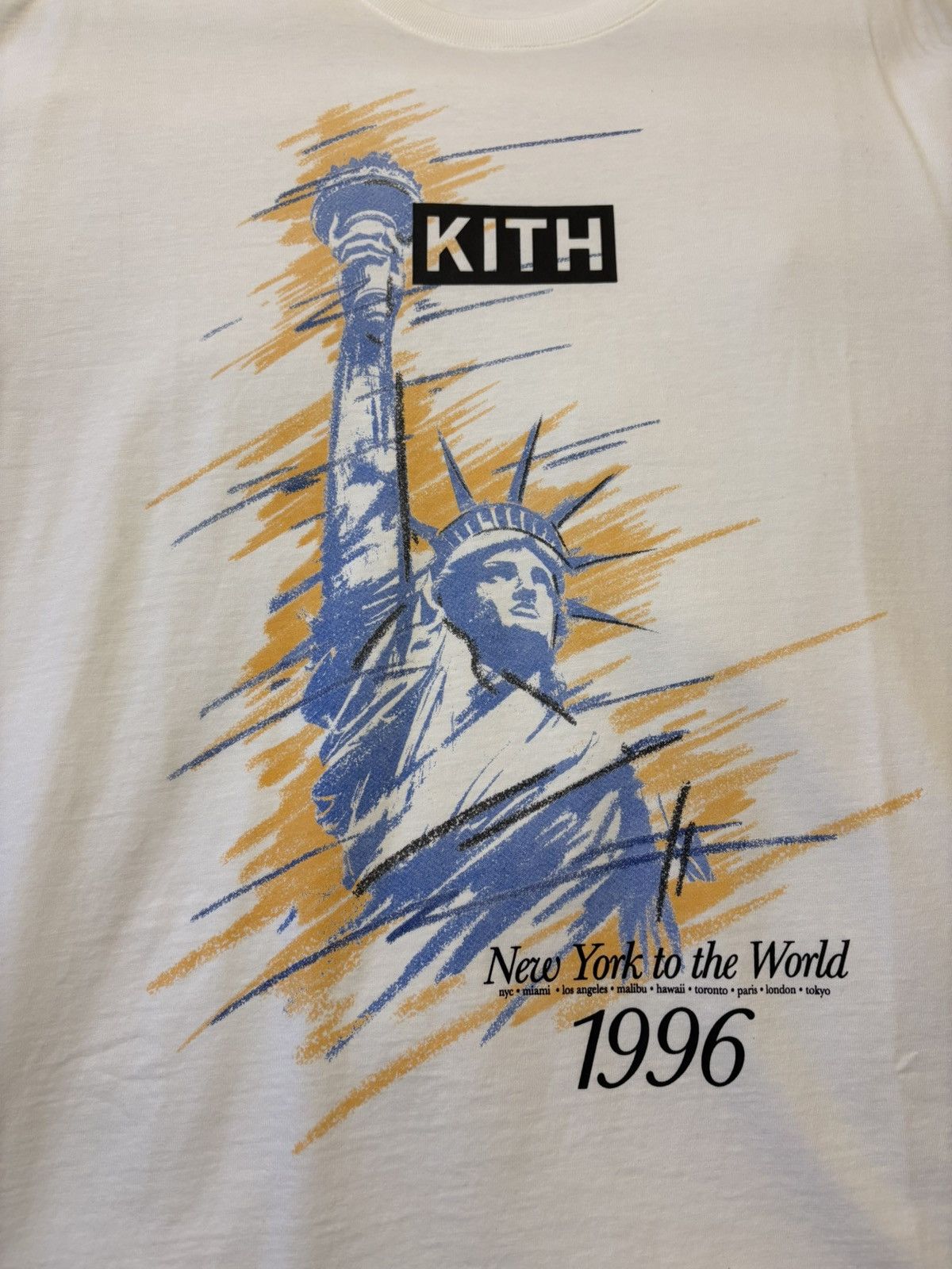Kith Kith 96 NY vintage tee -white Size US L / EU 52-54 / 3 - 2 Thumbnail