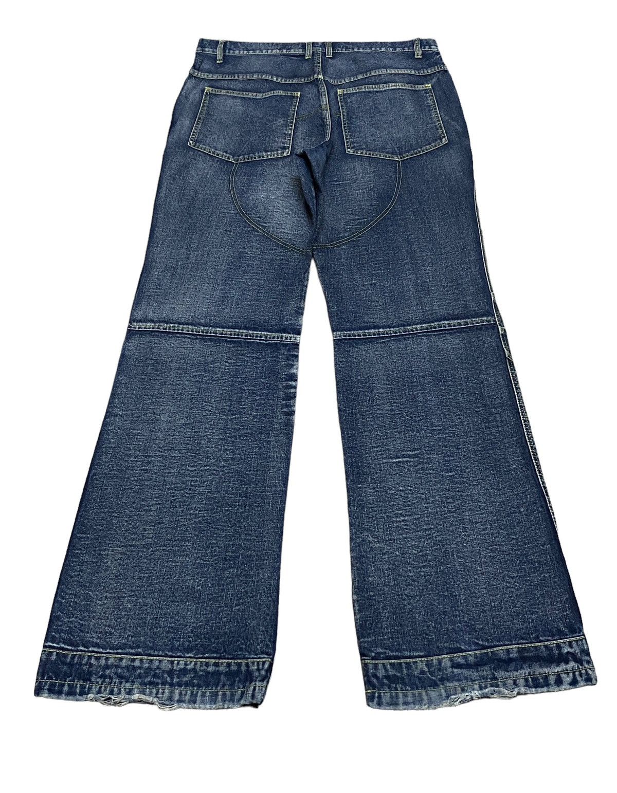 If Six Was Nine Rare Design Vintage Brand Identic Rapper Baggy Jeans 2000s Size US 40 / EU 56 - 2 Thumbnail