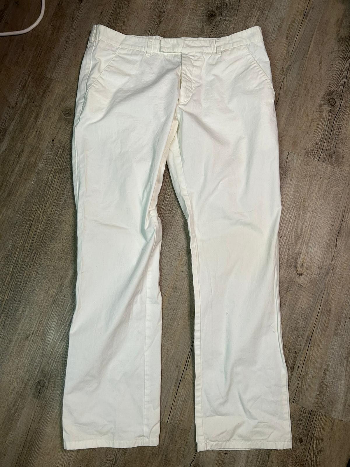 Dior Dior Homme white Denim Size US 34 / EU 50 - 1 Thumbnail