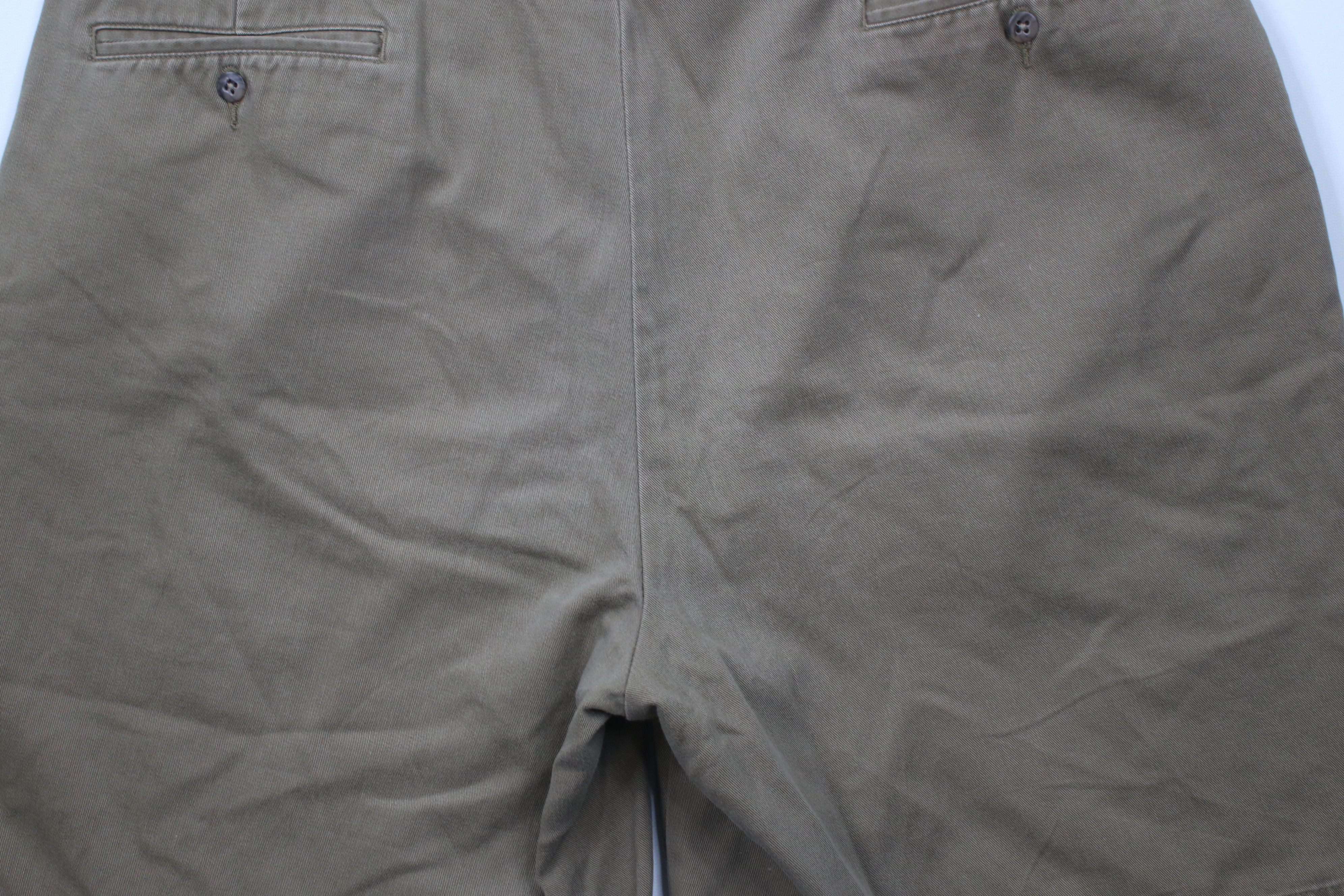 Ralph Lauren × Vintage Vintage 90s Ralph Lauren Above Knee Chino Shorts Cotton Size US 38 / EU 54 - 10 Thumbnail