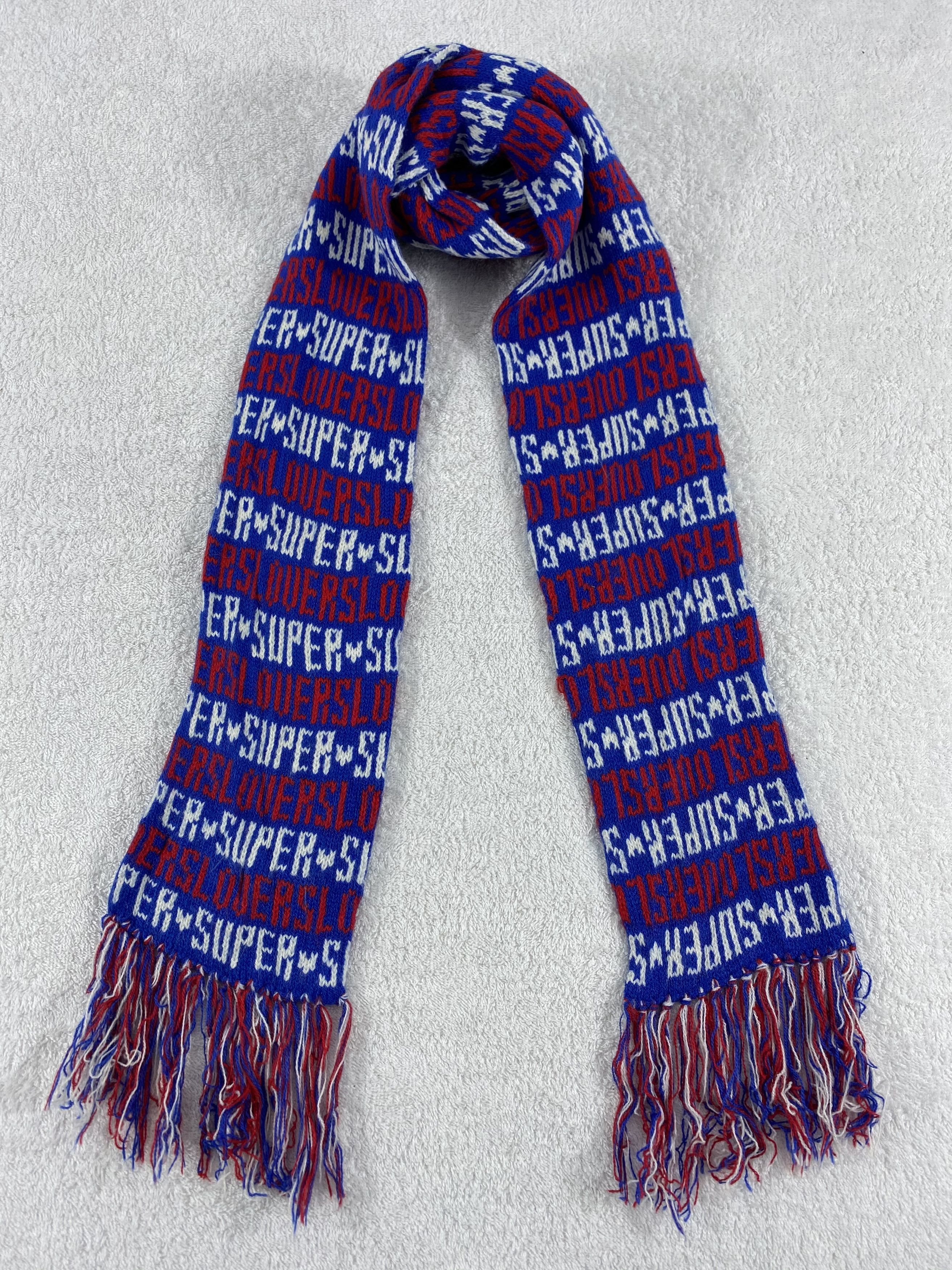 Super Lovers Vintage Super Lovers Scarf/Muffler/Neckwear MF635 Size ONE SIZE - 1 Thumbnail