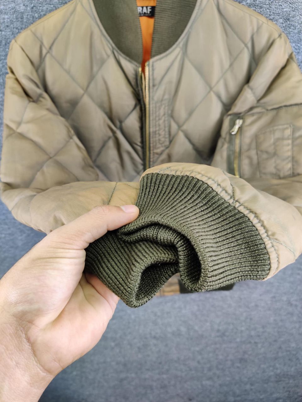 Raf by Raf Simons Raf By Raf Simons Quilted MA-1 Flight Bomber Jacket Size US M / EU 48-50 / 2 - 18 Thumbnail