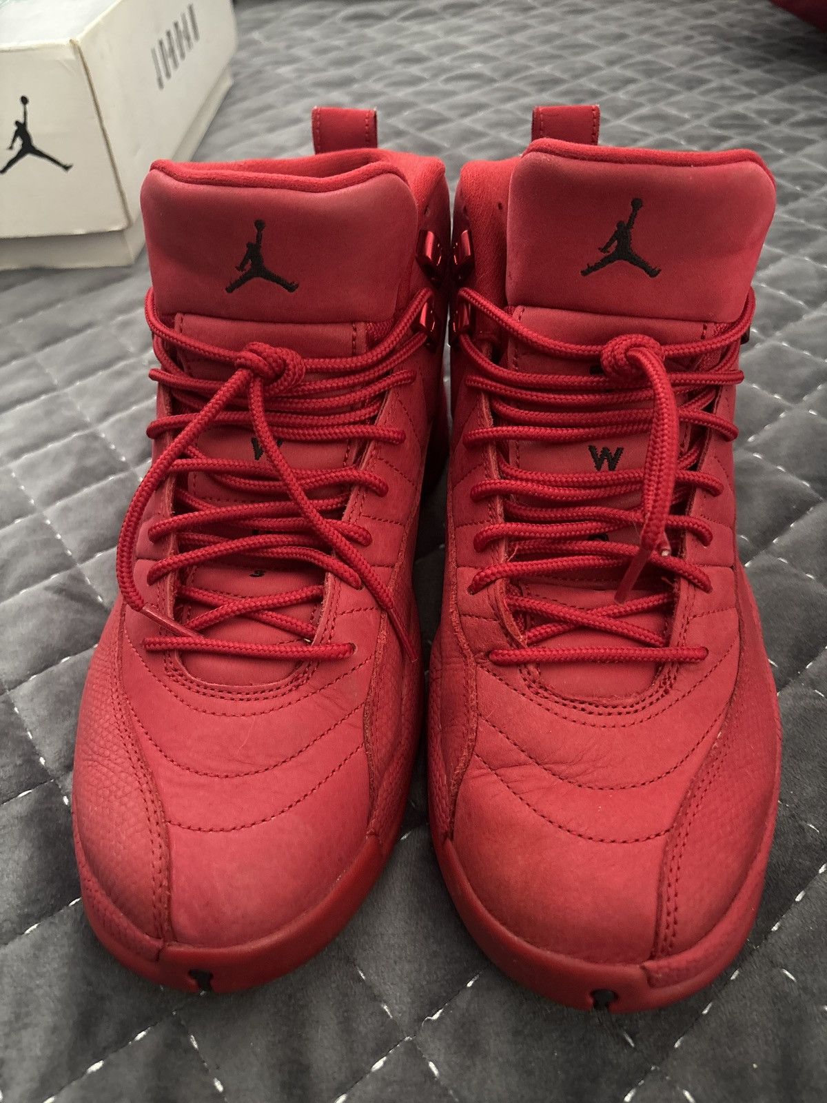 Jordan Brand AIE JORDAN 12 RETRO “Gym Red” 2018 Size US 10.5 / EU 43-44 - 2 Thumbnail