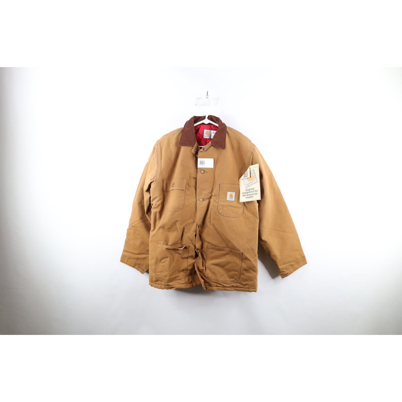 Deadstock Vintage 90s Carhartt Quilt Lined Chore Barn Jacket