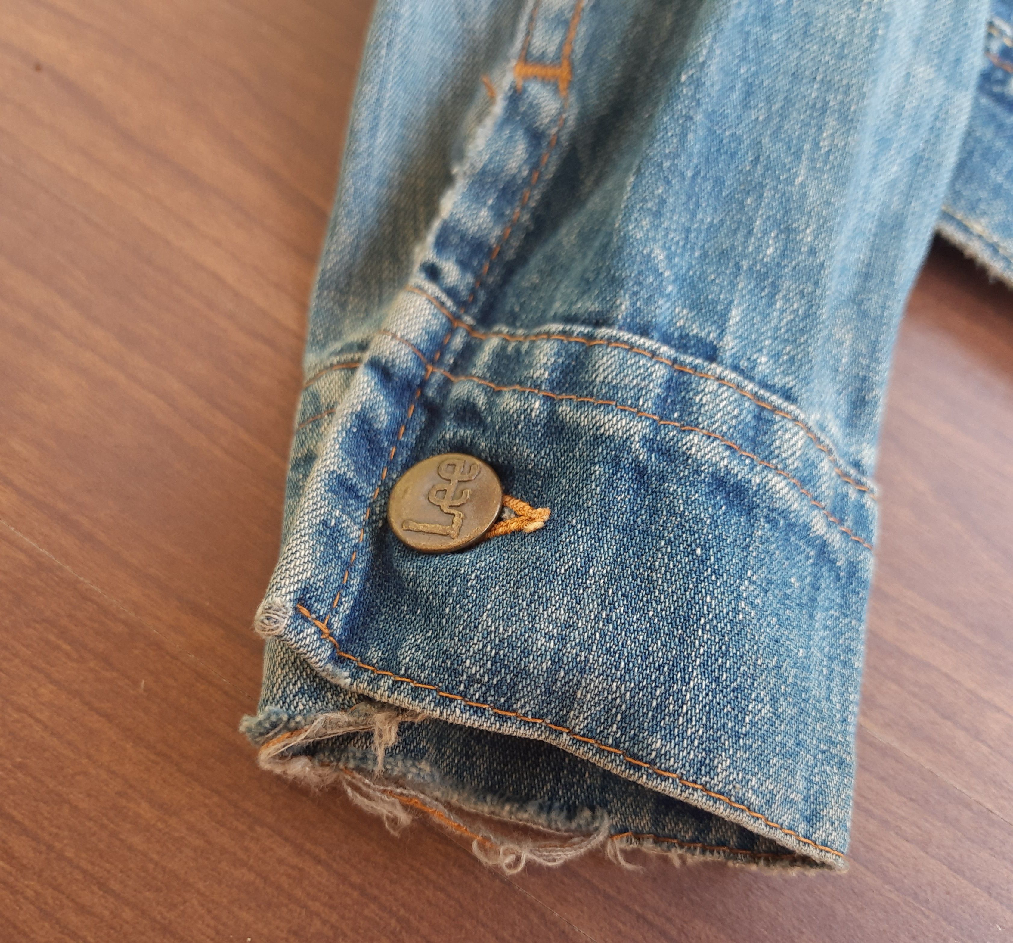 Lee 50s 60s Ms LEE Vintage Denim Jacket Size S / US 4 / IT 40 - 8 Thumbnail