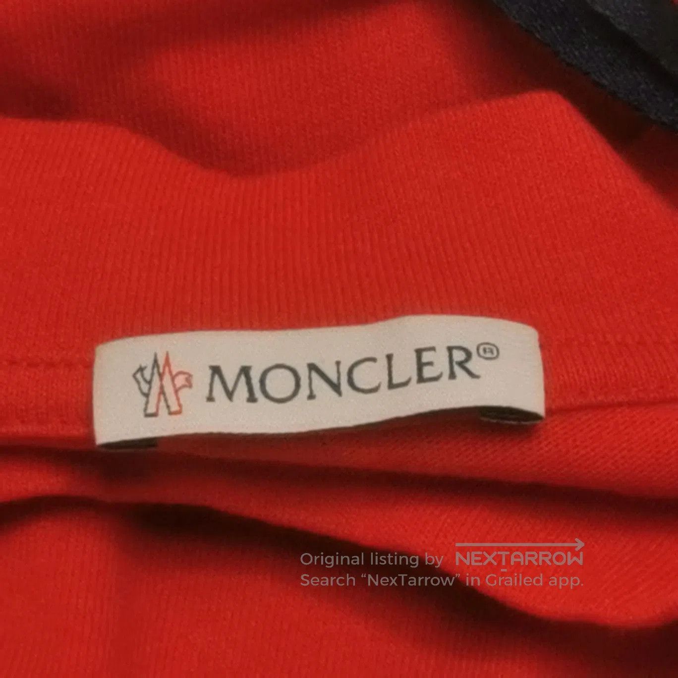 Moncler Logo Crew Neck Short Sleeve T.