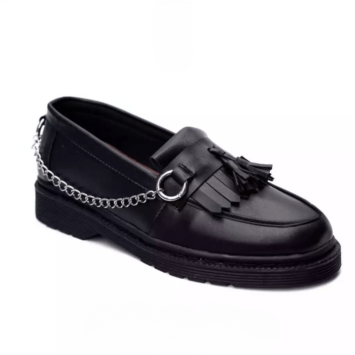 Designer Zephyr Leather Loafer Chain Size US 11 / EU 44 - 2 Thumbnail