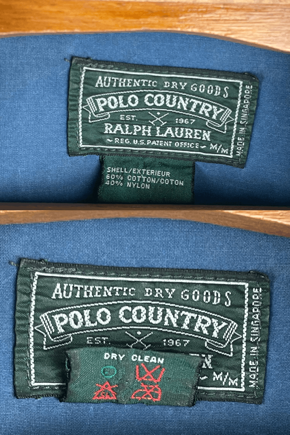 Polo Ralph Lauren 90s Polo Country RL Blue Field Jacket - Singapore Made Size US M / EU 48-50 / 2 - 6 Thumbnail