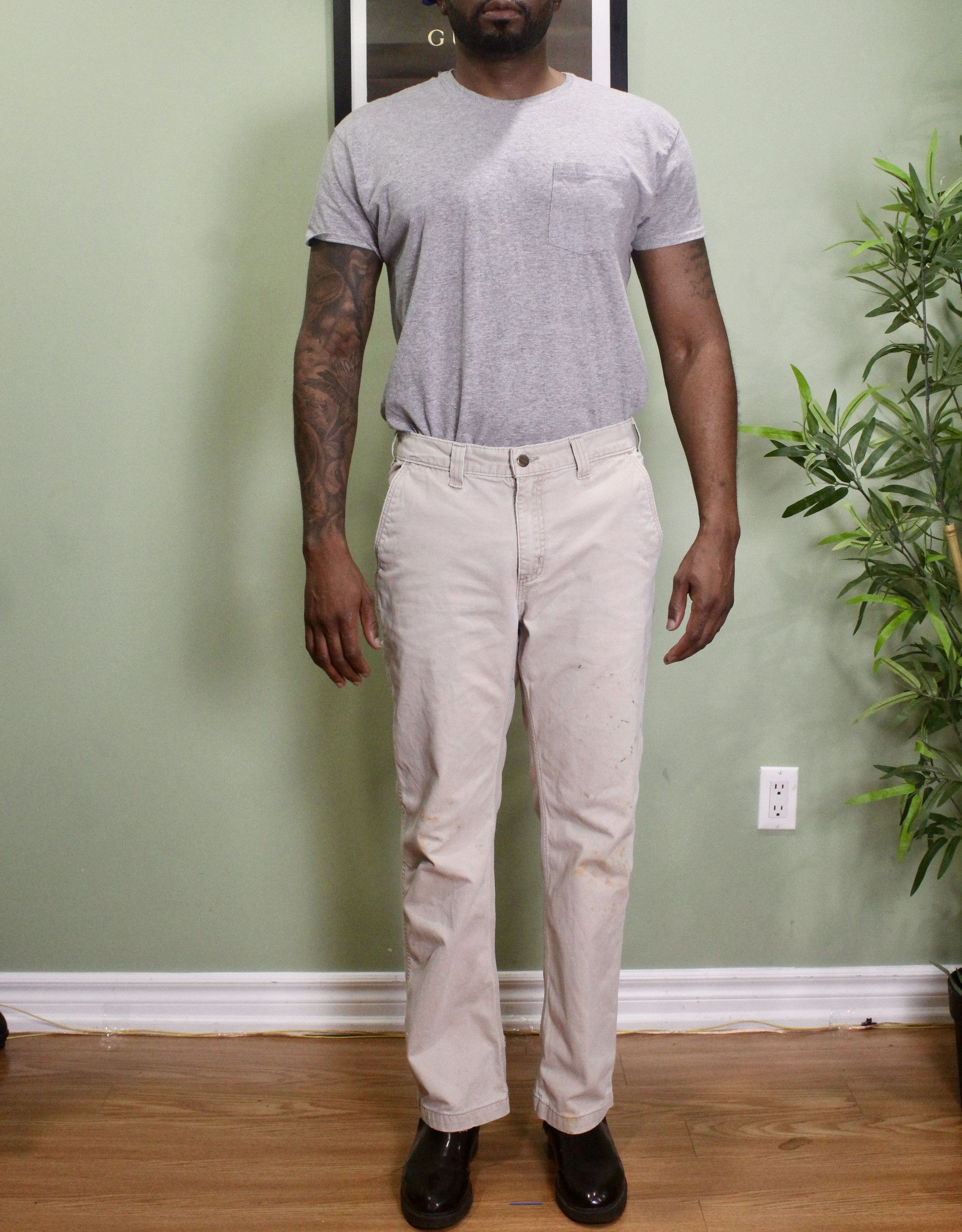 Carhartt × Vintage Vintage Distressed Carhartt Pants Size US 32 / EU 48 - 1 Thumbnail