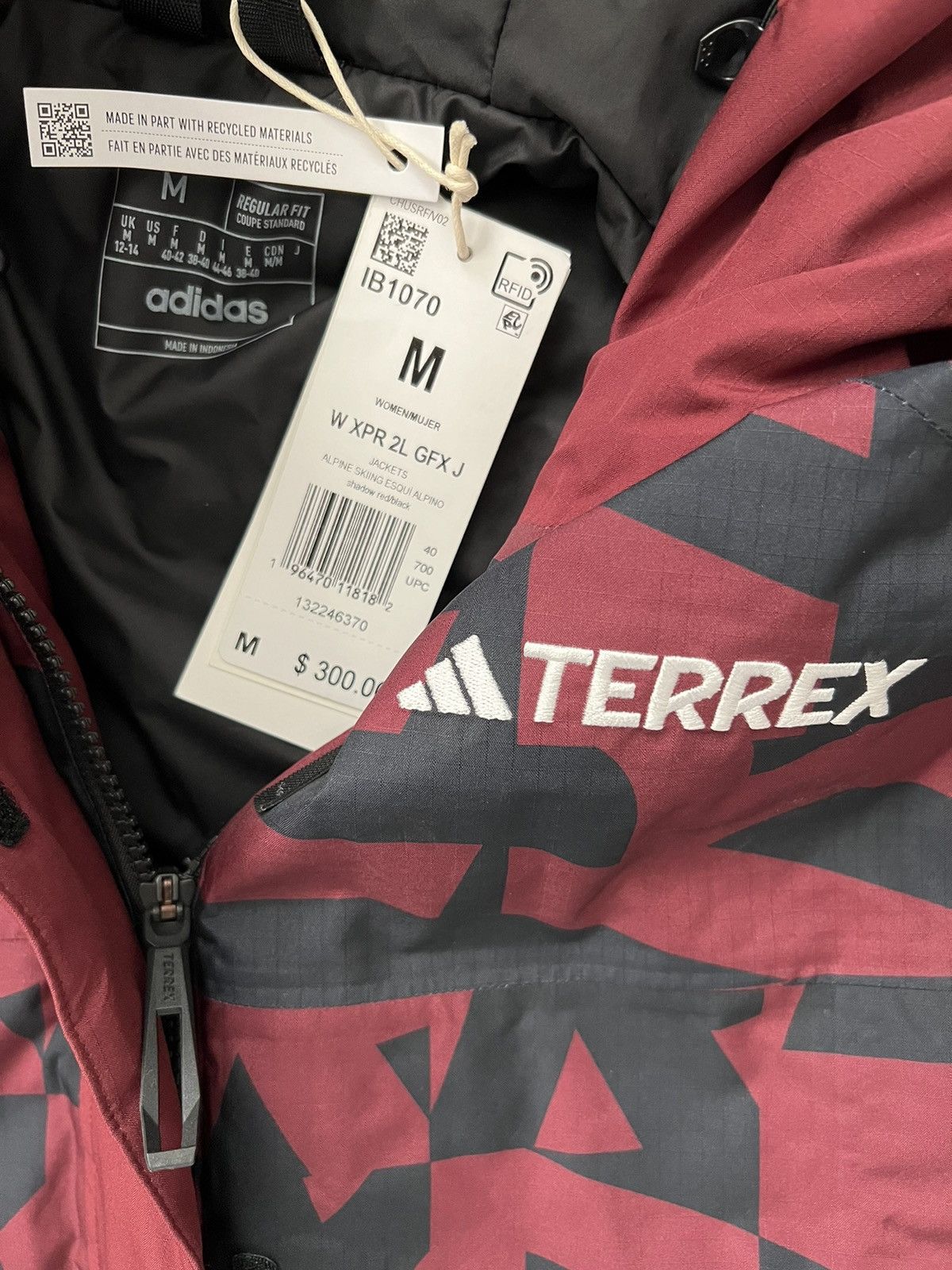 Adidas Adidas TERREX XPERIOR 2L INSULATED RAIN.RDY Skiing Jacket Size M / US 6-8 / IT 42-44 - 8 Thumbnail