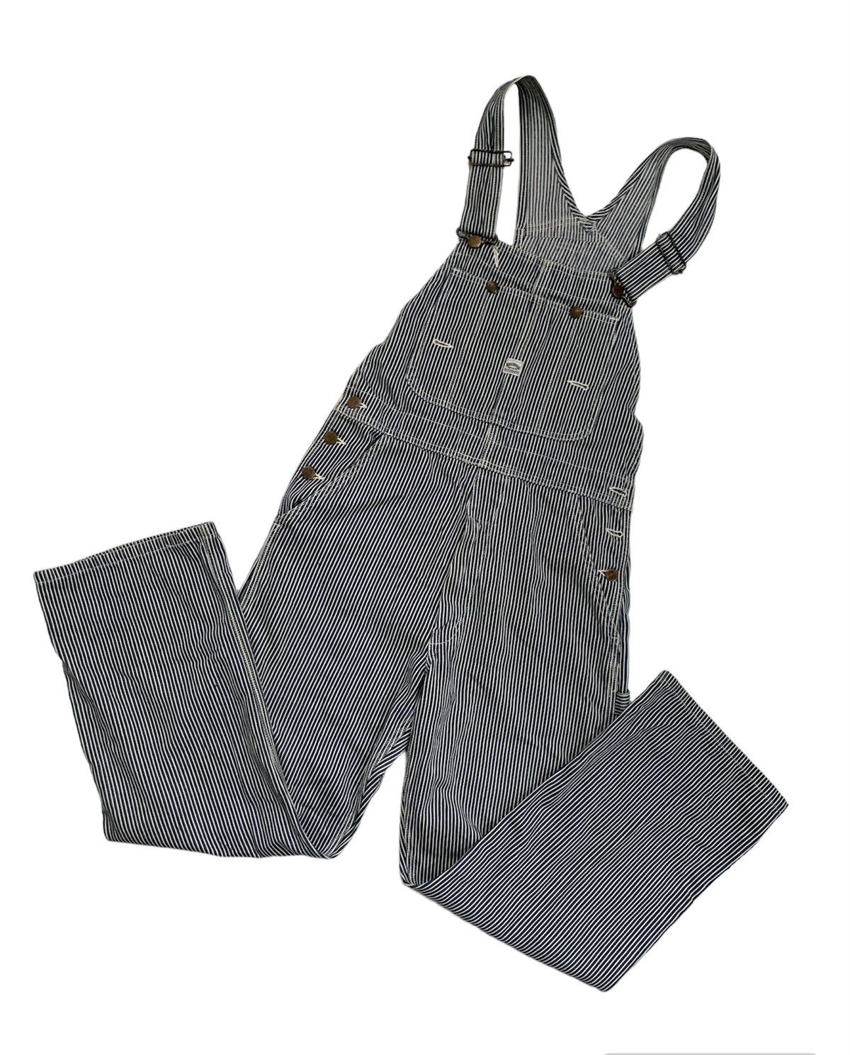 Big John Vintage big john hickory overalls Size US 32 / EU 48 - 1 Thumbnail