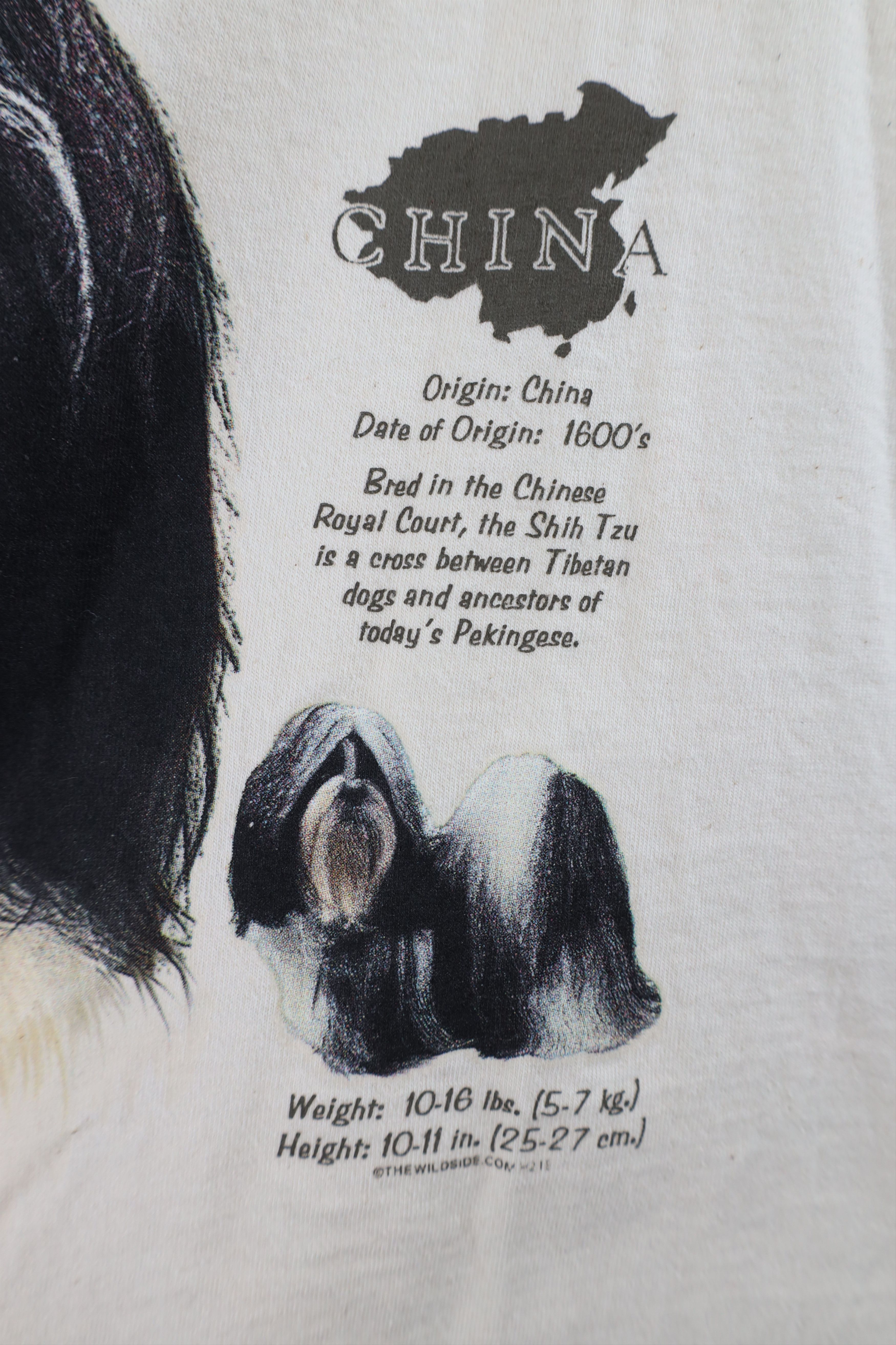 Vintage Vintage 90s Streetwear Dog Puppy Short Sleeve T-Shirt Beige Size XL / US 12-14 / IT 48-50 - 6 Thumbnail