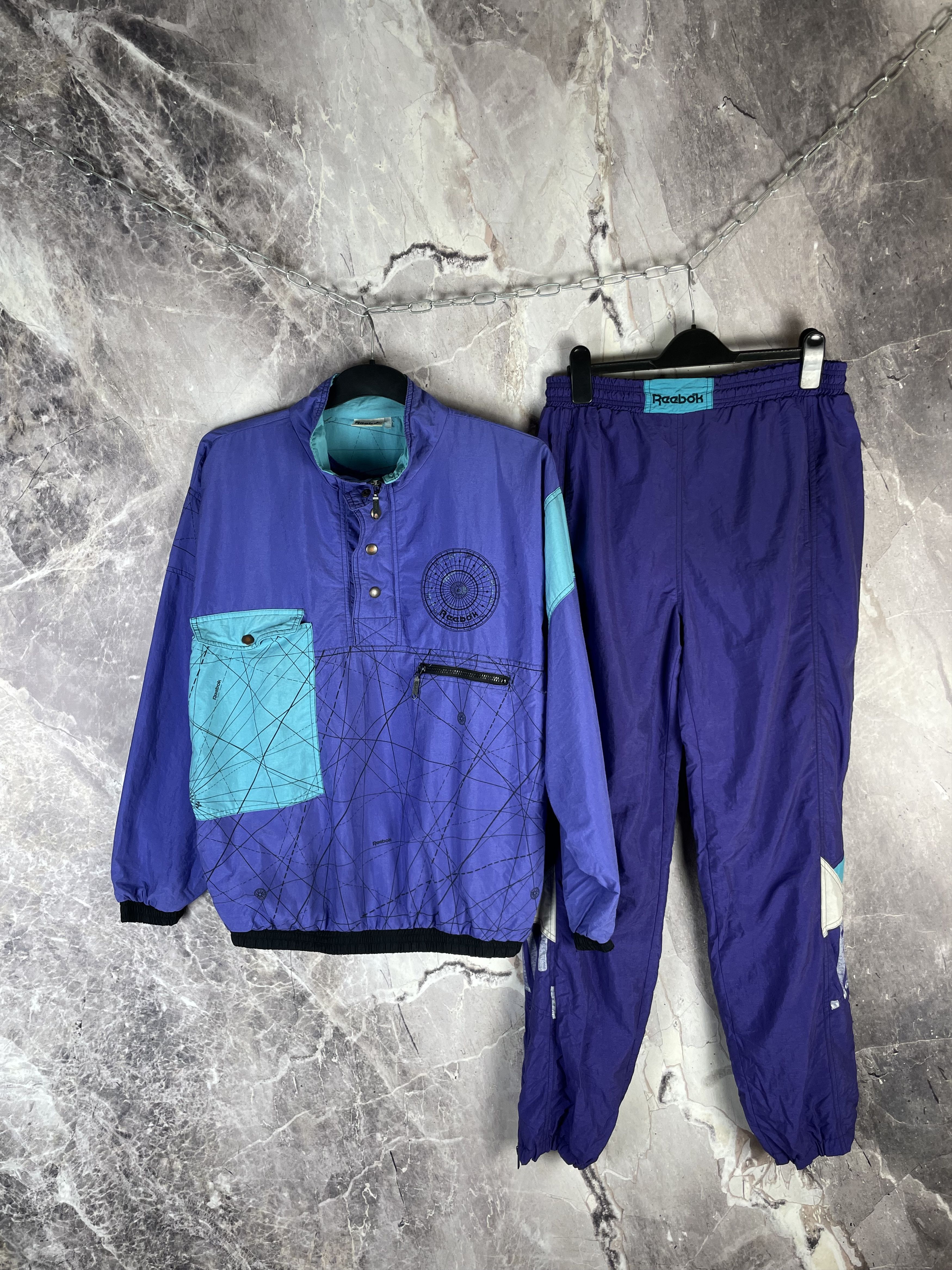 Reebok Vintage Reebok Sport Suit Jacket Size US L / EU 52-54 / 3 - 1 Thumbnail