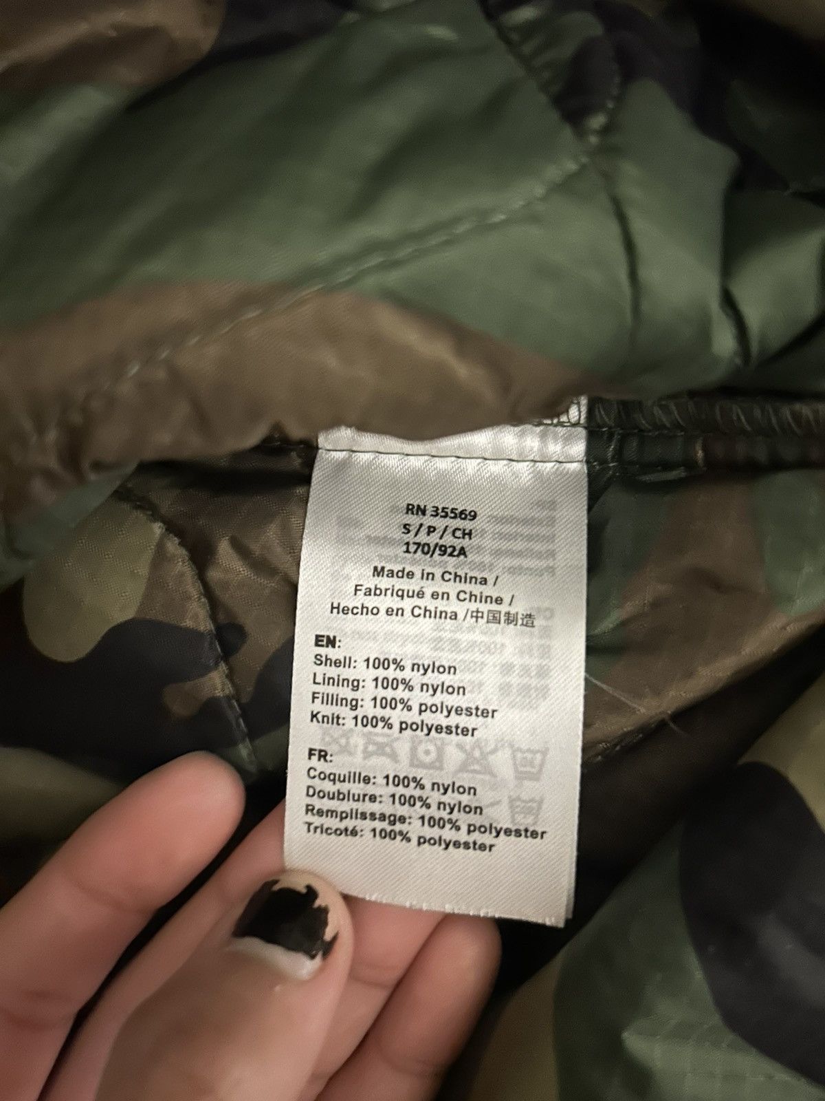 Alpha Industries Alpha industries camo jacket Size US S / EU 44-46 / 1 - 5 Thumbnail