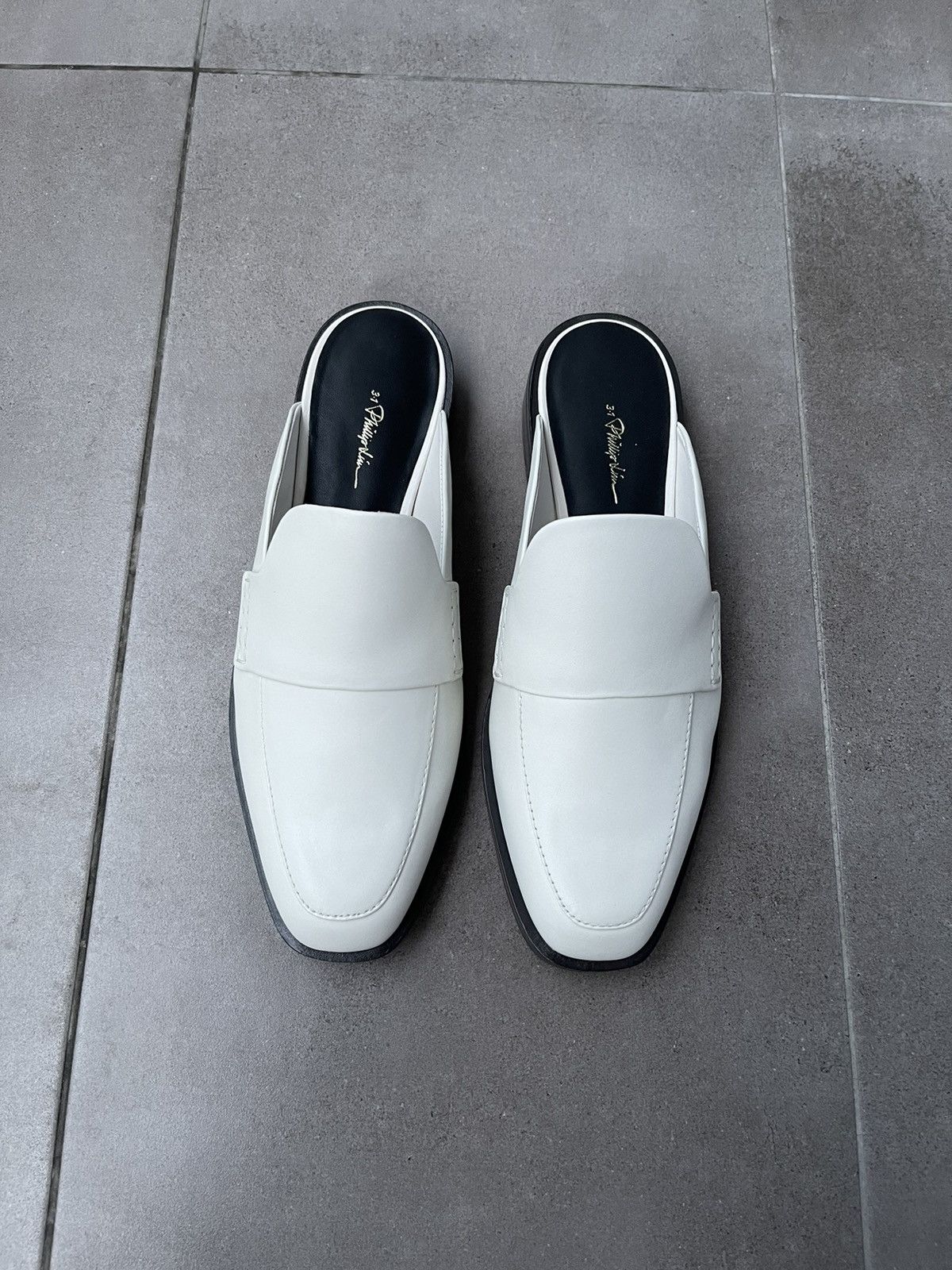 !DS! SS23 3.1 Phillip Lim Alexa Loafer Bone White Mule