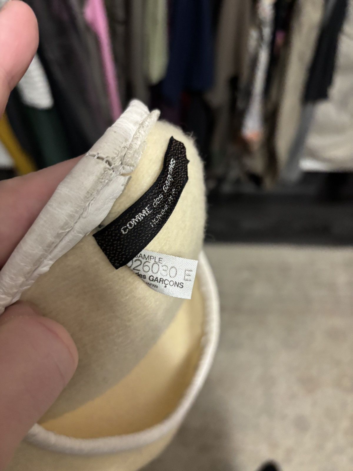 Comme des Garcons Homme Plus Homme Plus Sample Beret Size ONE SIZE - 5 Thumbnail