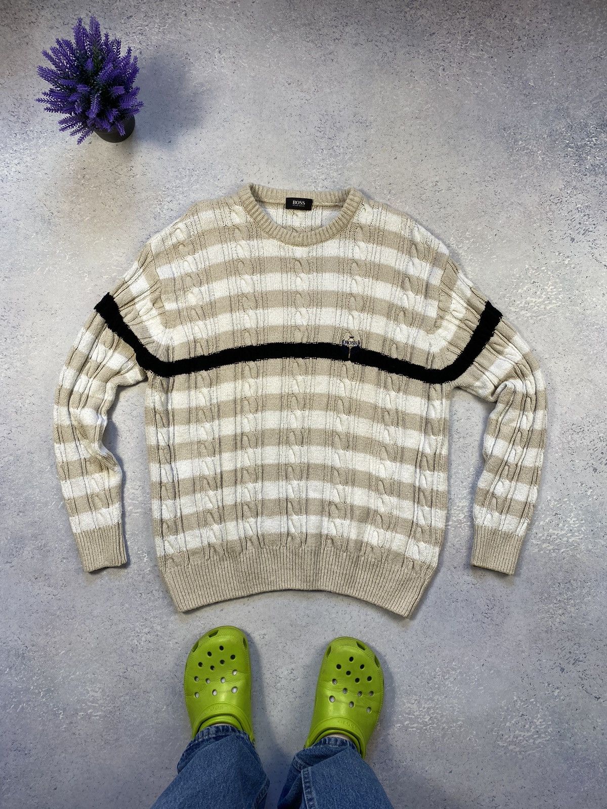 Hugo Boss Vintage Hugo Boss Golf Series Men’s Sweater With Mini Logo Size US XL / EU 56 / 4 - 2 Thumbnail