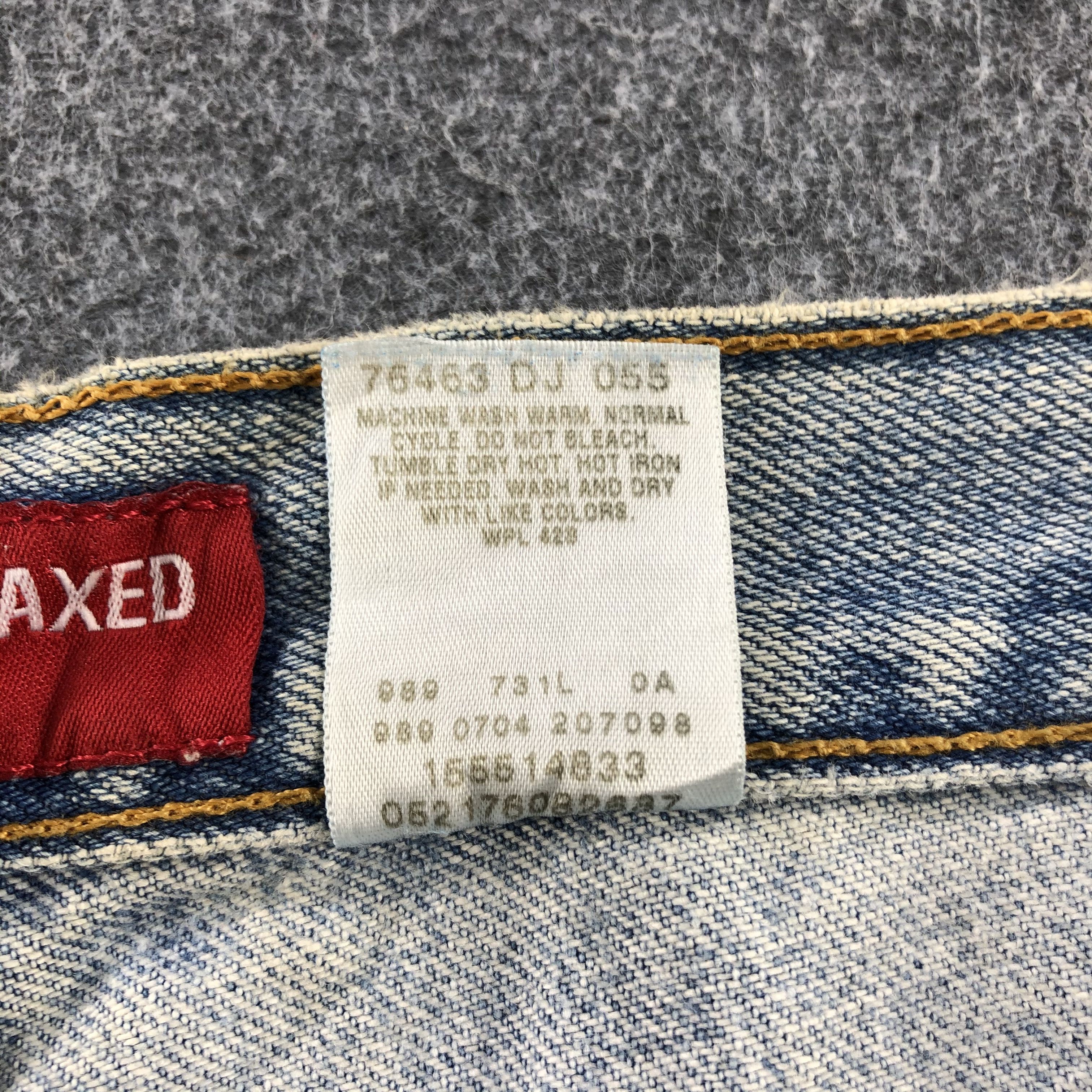 Levi's Vintage Light Wash Levis 550 Jeans-J1268 Size US 35 - 11 Thumbnail