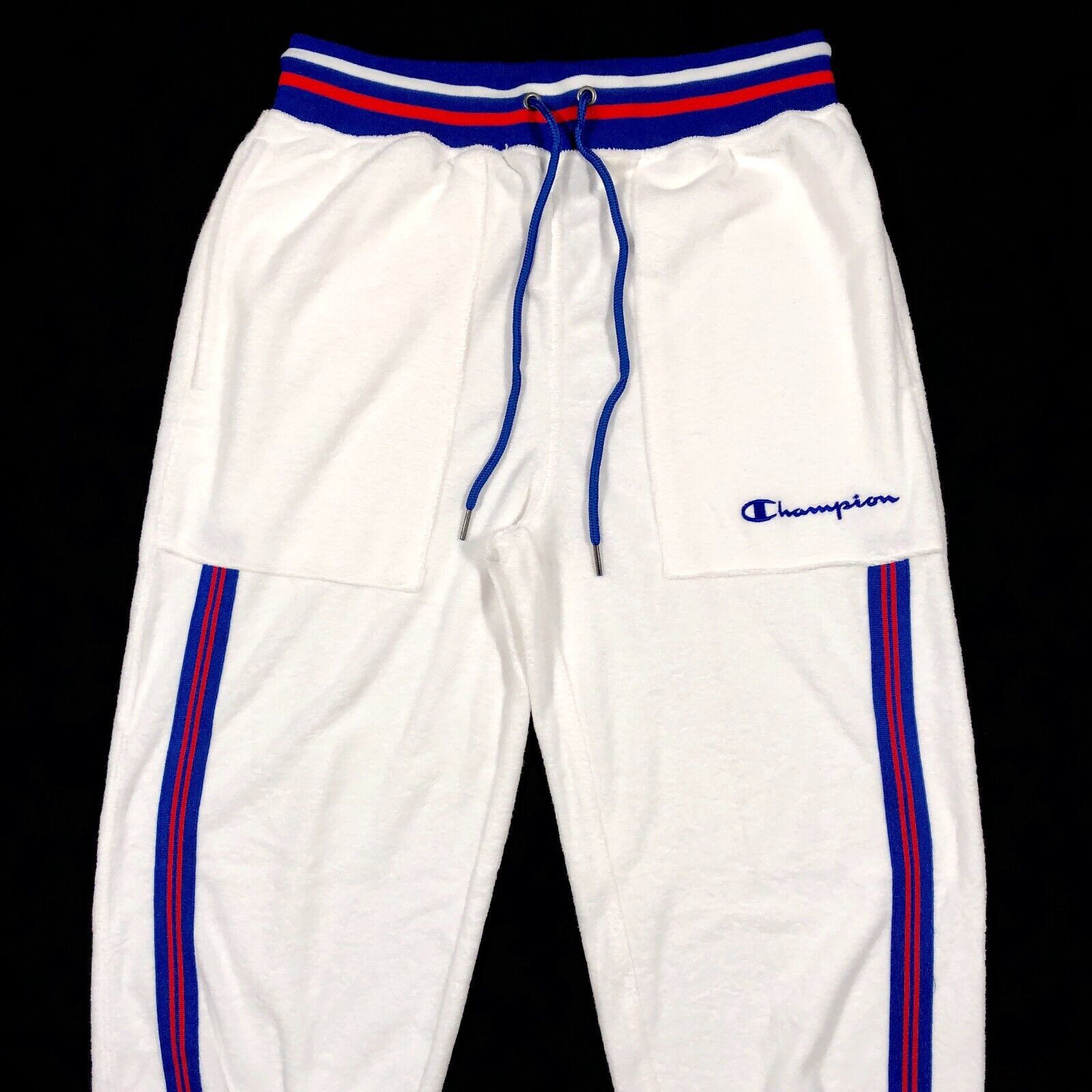 Champion Champion French Terry Sweat Pant Pants Blue Medium M Size US 30 / EU 46 - 3 Thumbnail