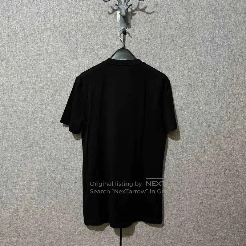 Versace Versace Black Logo Embroidered T-Shirt for Men . Size US S / EU 44-46 / 1 - 2 Thumbnail