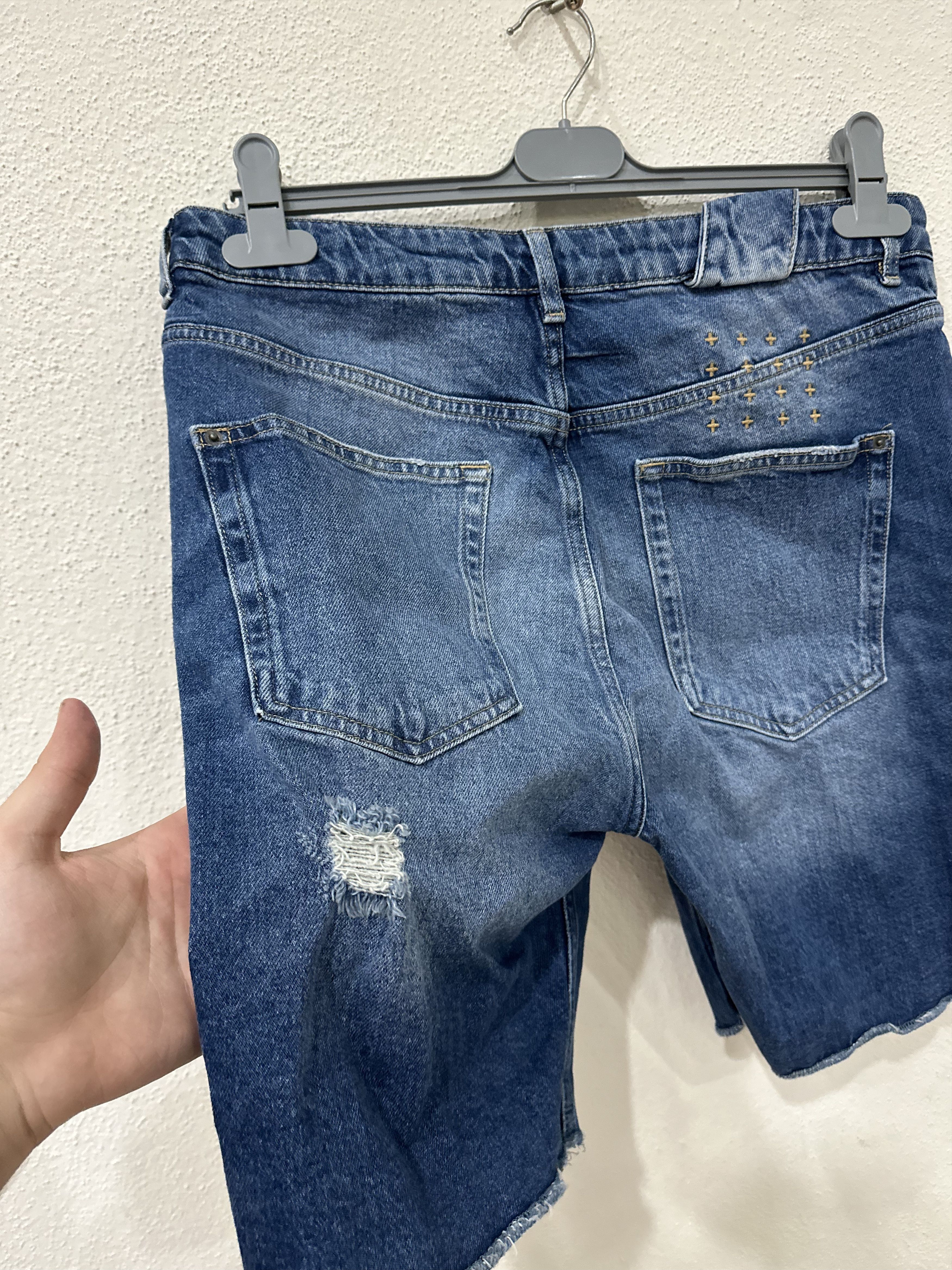 Ksubi Ksubi Denim Shorts Blue Size 34 RARE Size US 34 / EU 50 - 3 Thumbnail