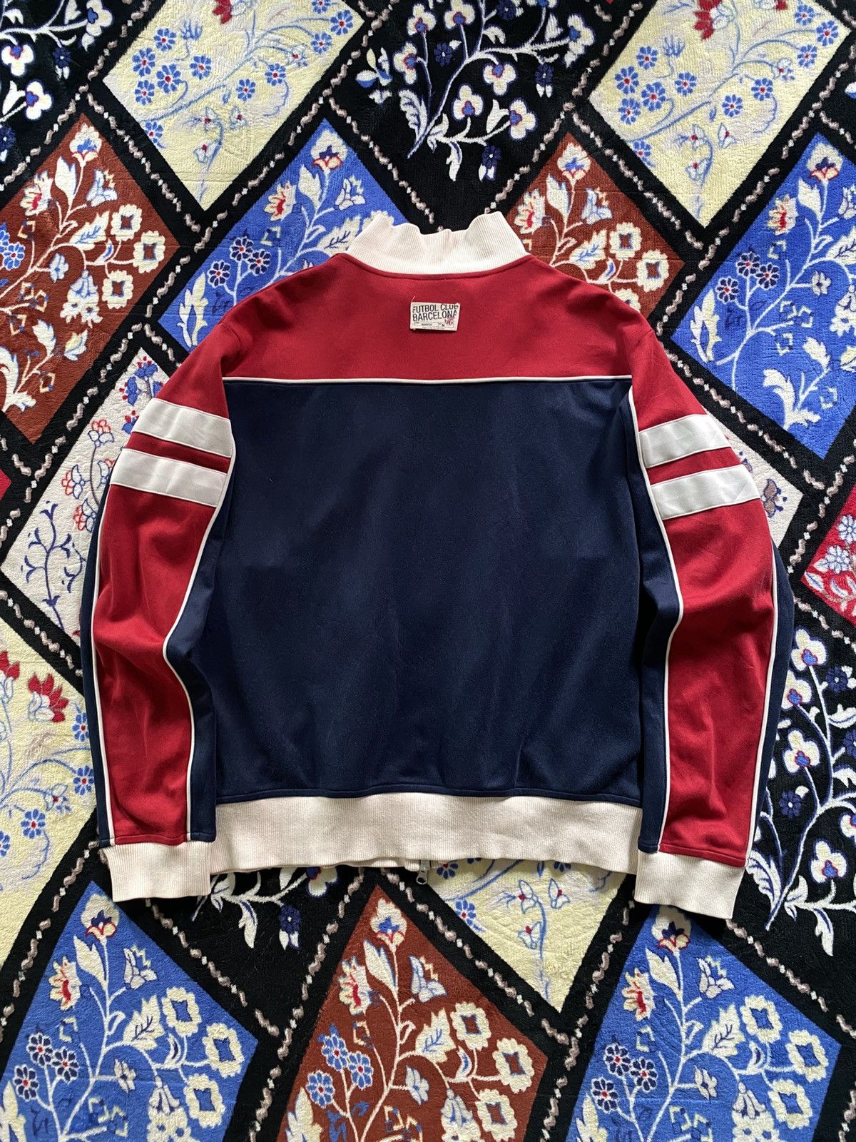 Nike Y2K Nike Fc Barcelona Track Jacket Size US XL / EU 56 / 4 - 2 Thumbnail