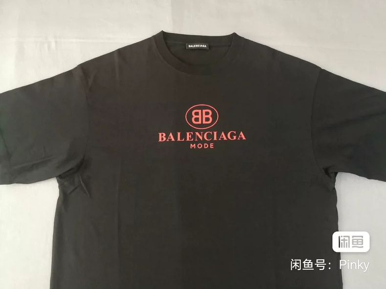 Balenciaga Balenciaga Short Sleeve T-Shirt, Size M, Black, Double B L Size US M / EU 48-50 / 2 - 4 Thumbnail