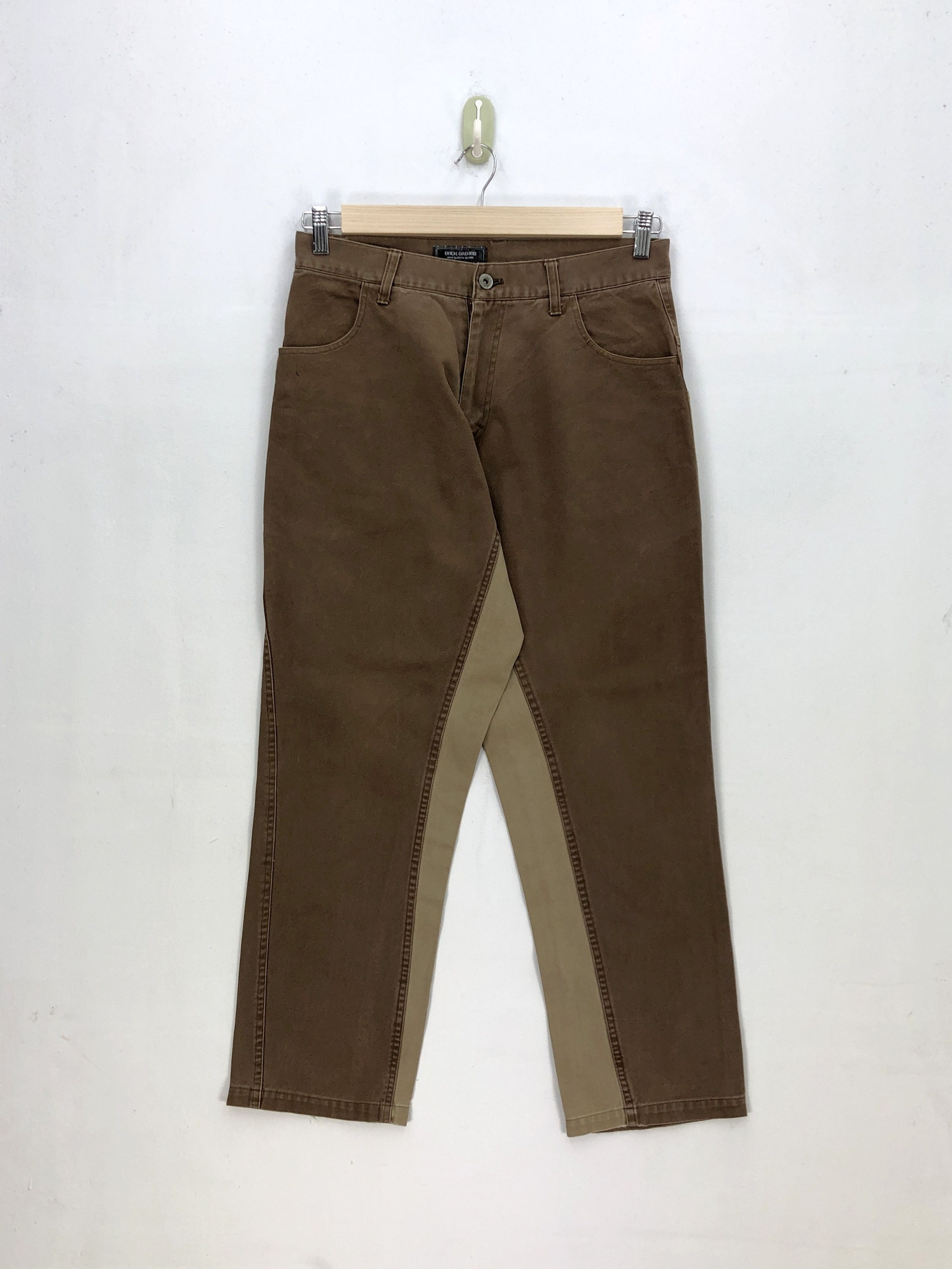 Japanese Brand Japanese Jeans Japanese Designer Denim Back Ground Pants Size US 30 / EU 46 - 1 Thumbnail