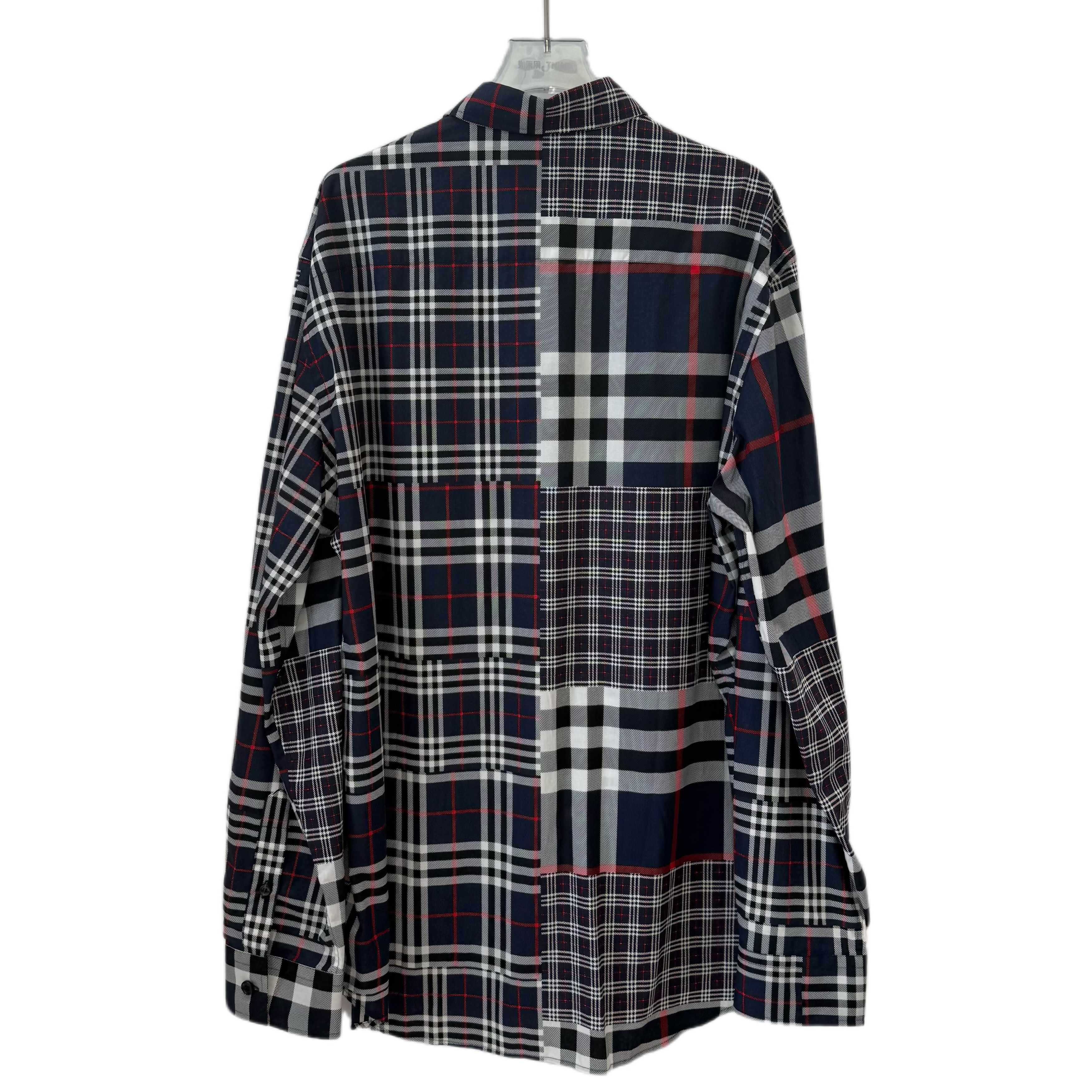 Burberry Burberry Colorblock Check Shirt (XXL) Size US XXL / EU 58 / 5 - 6 Thumbnail
