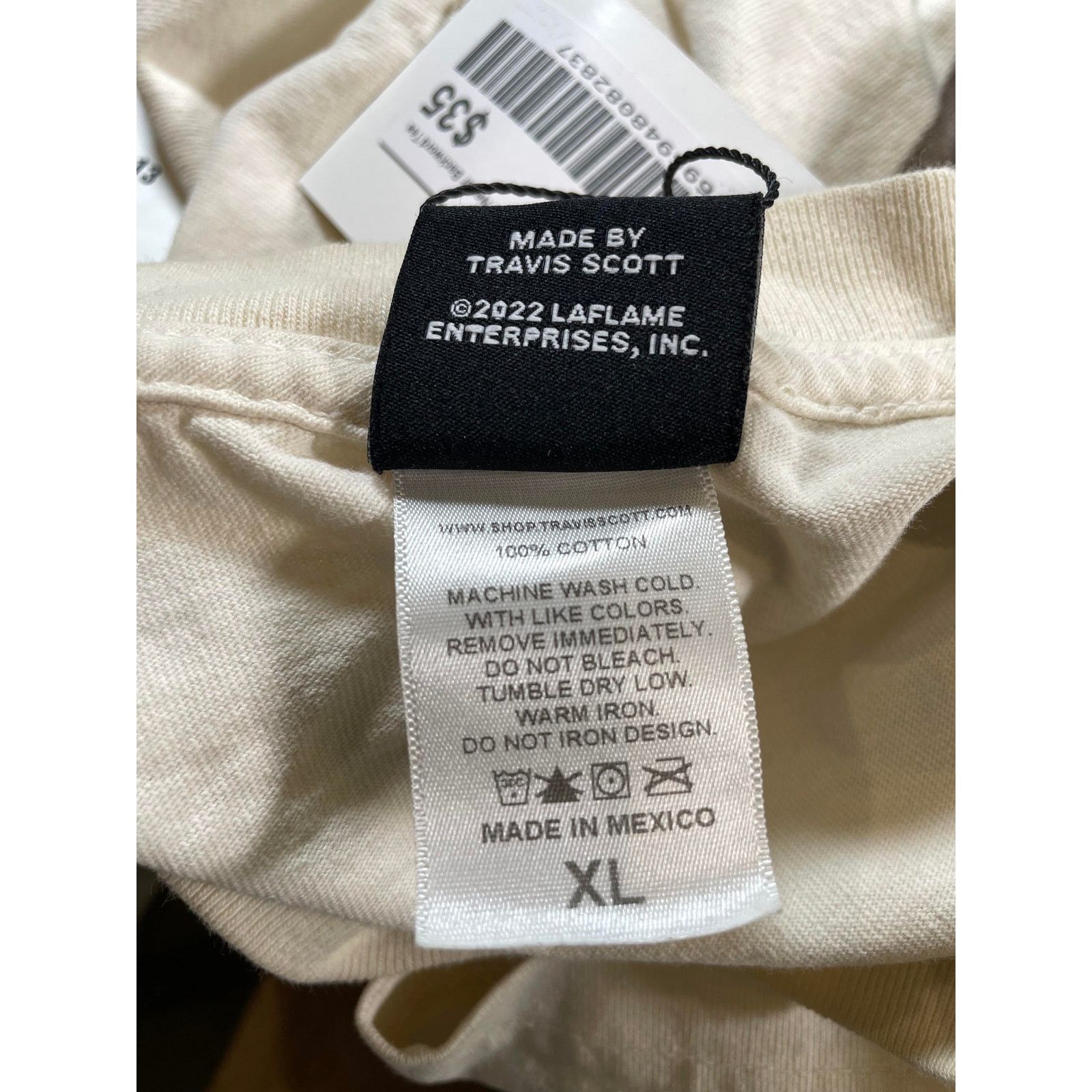 Other Cactus Jack Forward Never Backword Brown Tee Size US XL / EU 56 / 4 - 4 Thumbnail
