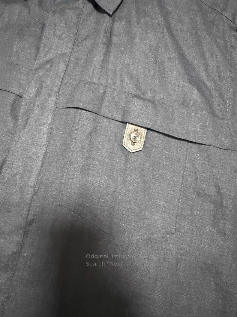 Hermes Hermes size 41 Linen jacket shirt, 100% linen, with leather Size US M / EU 48-50 / 2 - 7 Thumbnail