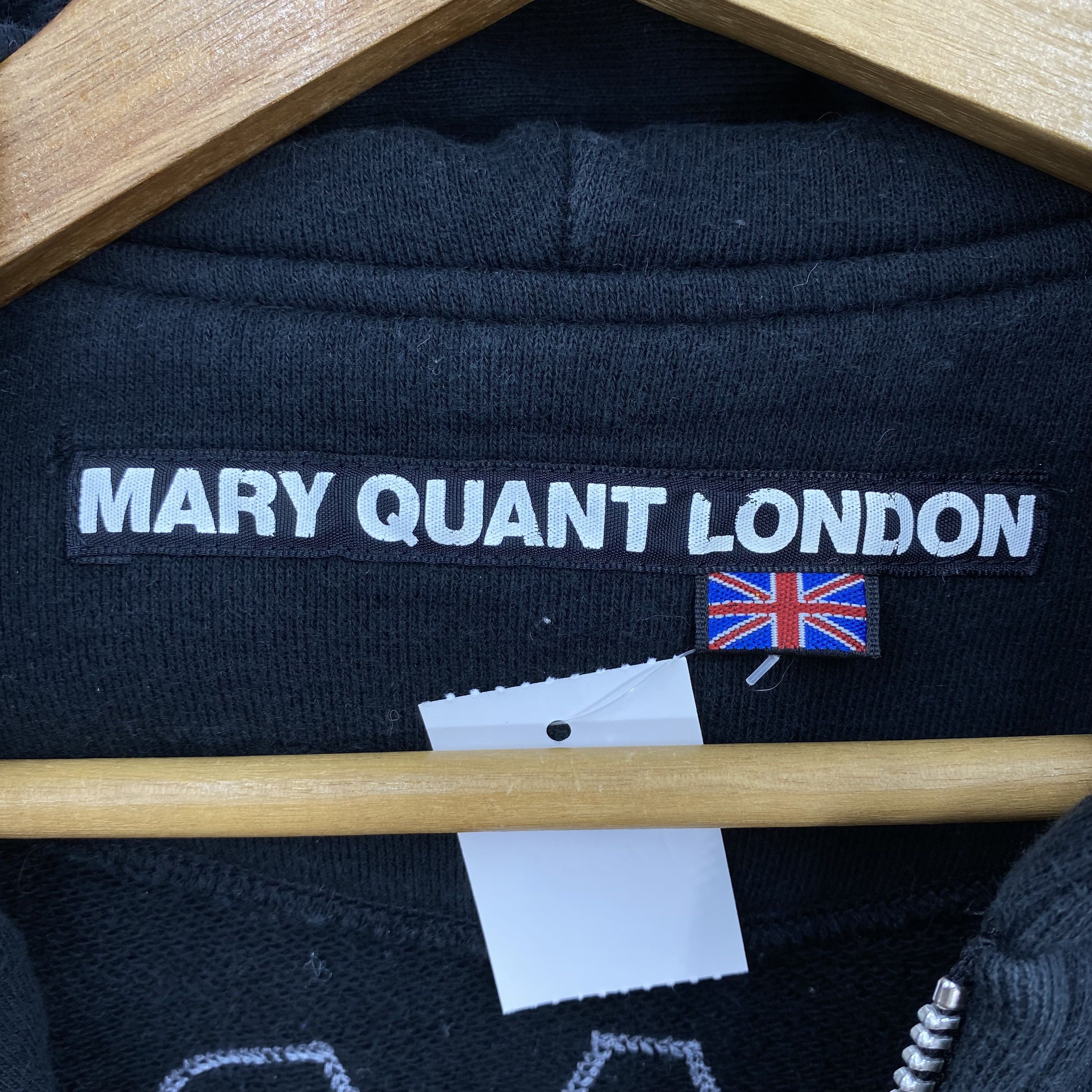 Japanese Brand Vintage Y2K Mary Quant London Full Zip Hoodie Sweater Size S / US 4 / IT 40 - 11 Thumbnail
