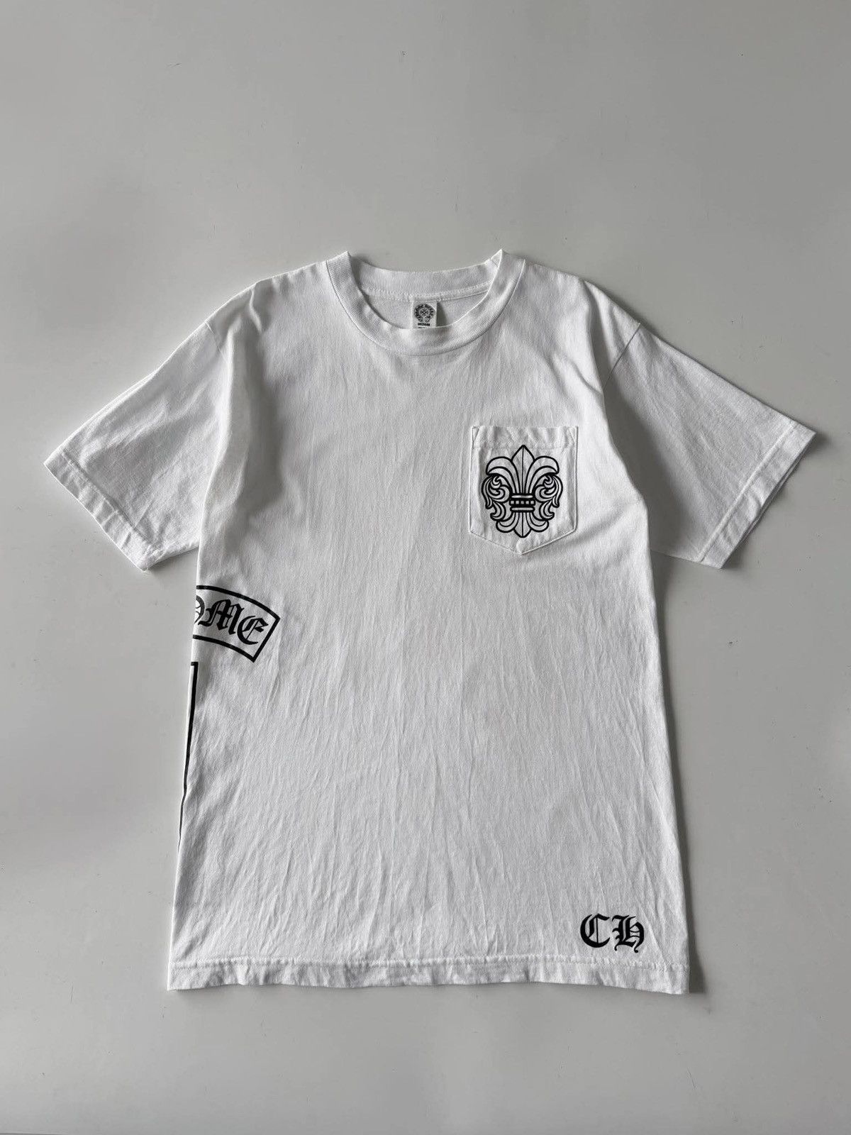 Chrome Hearts × Vintage Vintage Early 90s Pocket Tee Shirt Chrome
