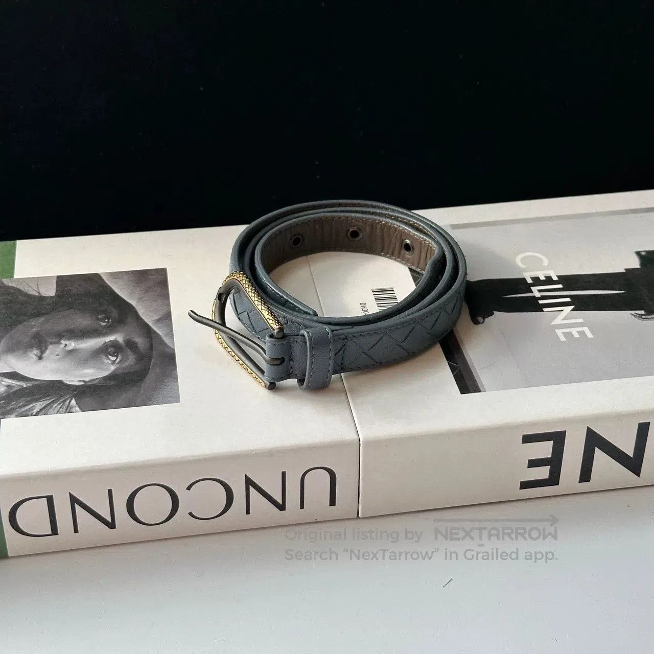 Bottega Veneta BV Woven Pin Buckle Belt. Size ONE SIZE - 2 Thumbnail