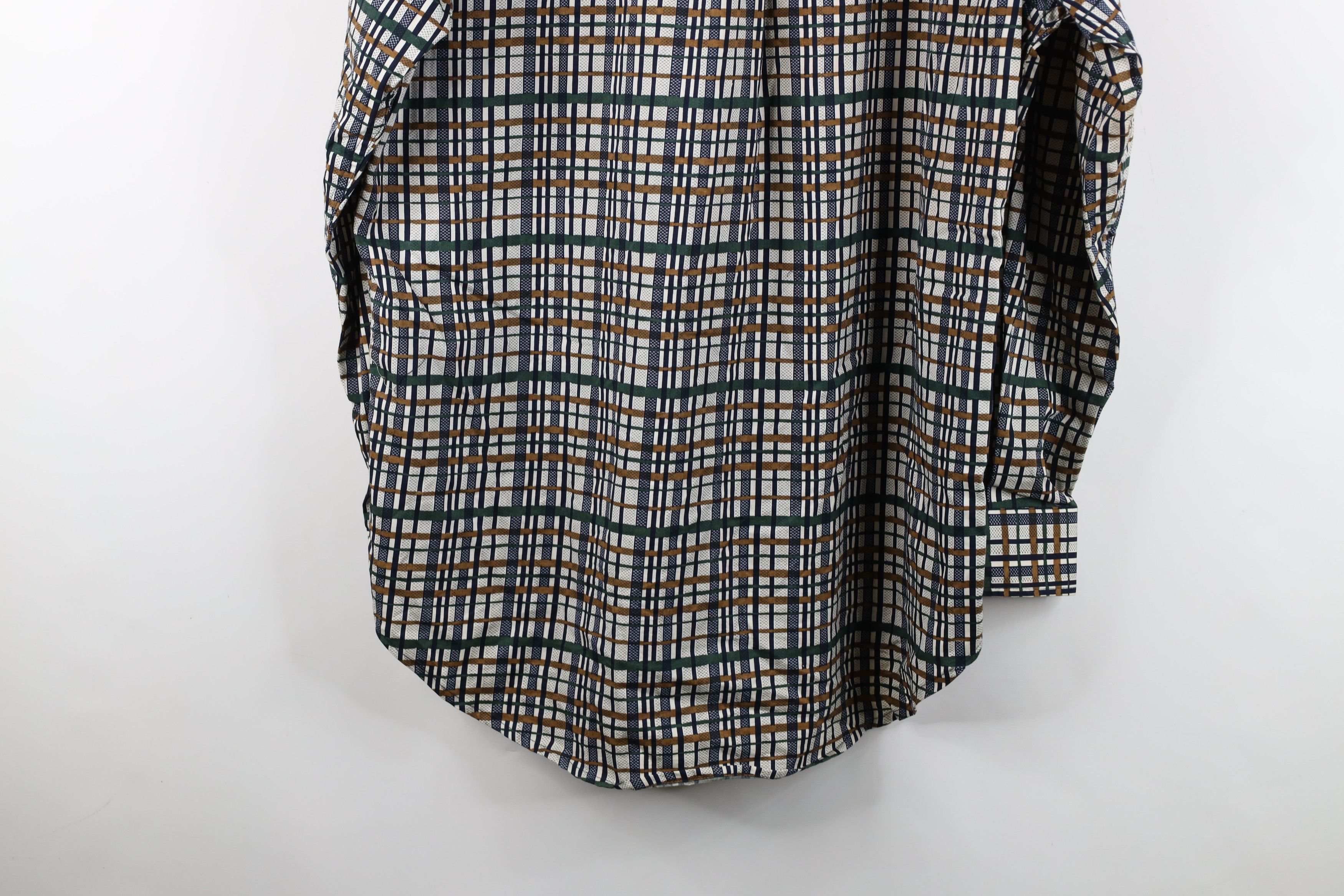 Vintage Vintage 90s Streetwear Collared Button Down Shirt Plaid Size US L / EU 52-54 / 3 - 12 Thumbnail