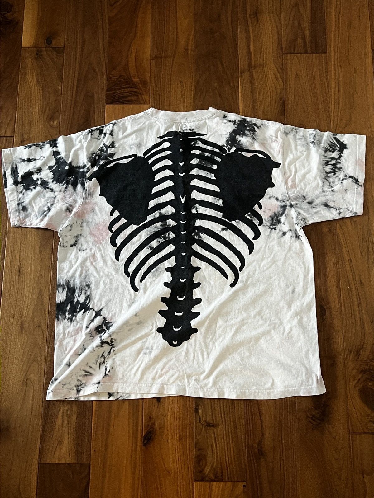 image of Kapital Skeleton T Shirt Tie Dye, Men's (Size XL)