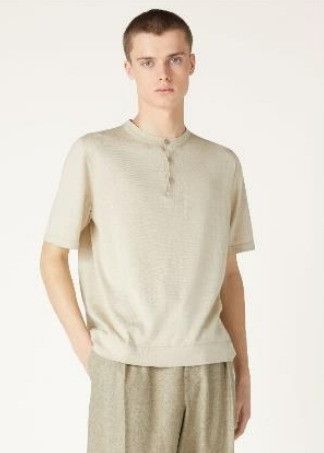 Loro Piana o1w1db10725 FAO4493 Polo Shirt in Light Beige Size US S / EU 44-46 / 1 - 2 Thumbnail