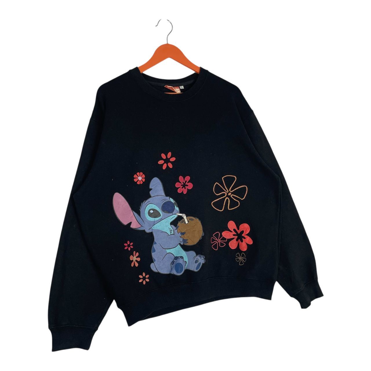 Vintage Vintage Cartoon Lilo and Stitch Big Logo Printed Sweatshirt Size US L / EU 52-54 / 3 - 3 Thumbnail