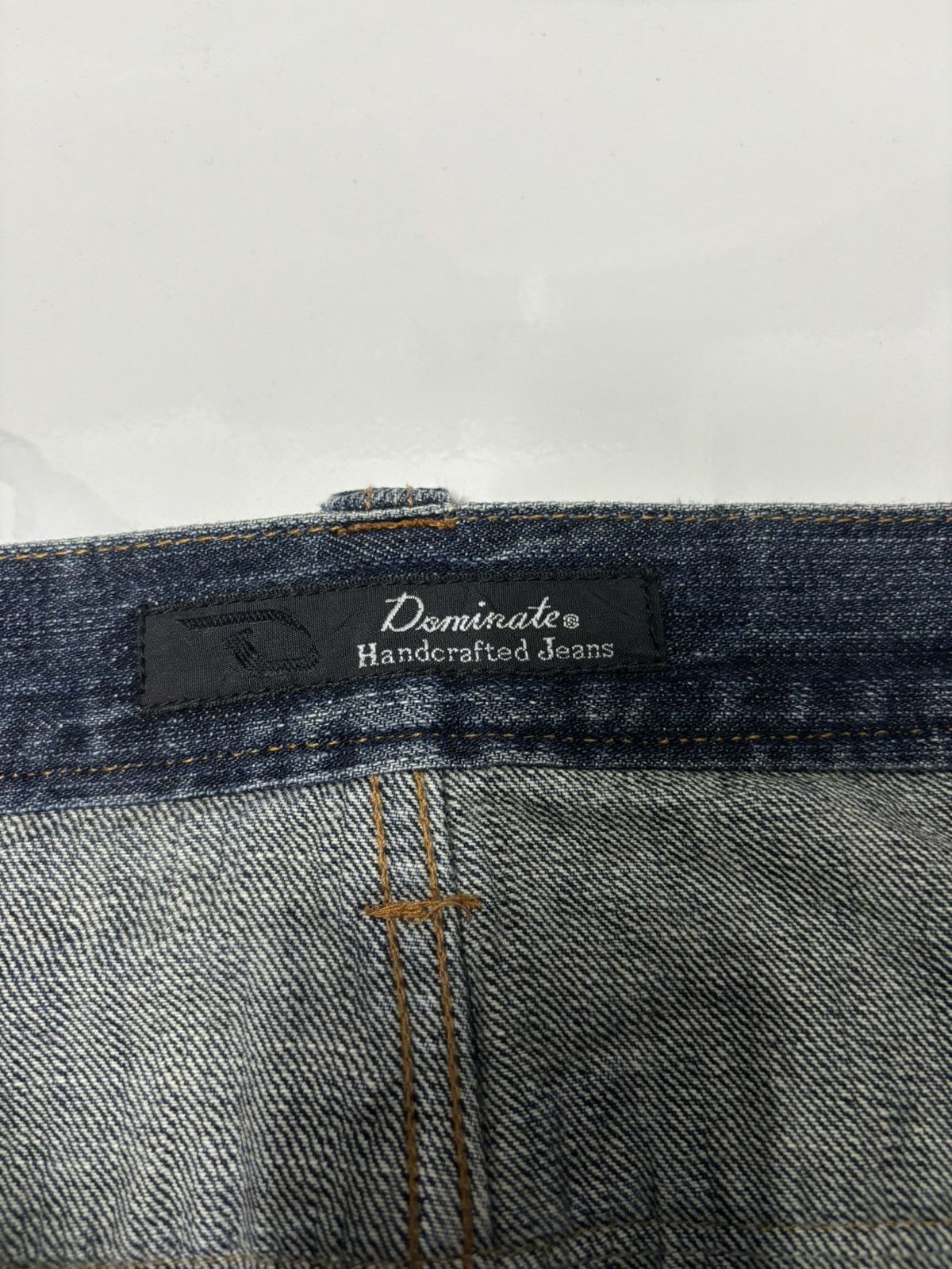 Kapital 🔥DOUBLE WAIST DENIM DOMINATE HANDCRAFTED JEANS Size US 34 / EU 50 - 11 Thumbnail