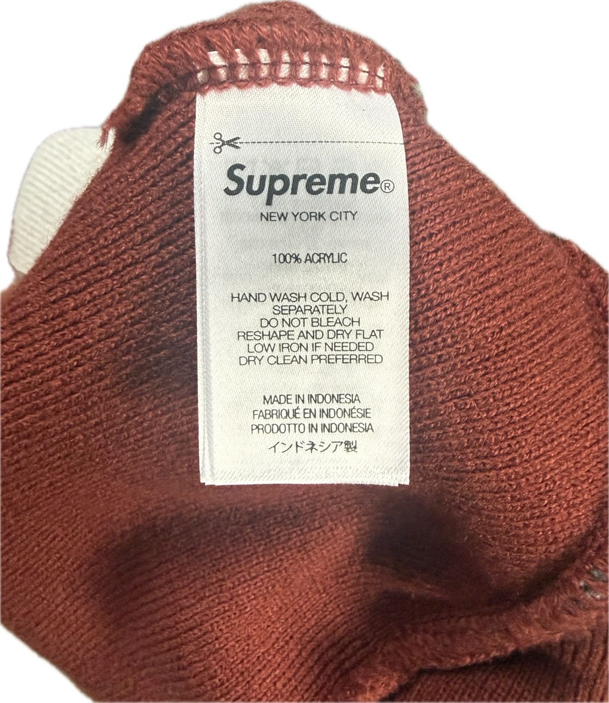 Supreme Supreme Camo Big Logo Beanie FW25 Size ONE SIZE - 3 Thumbnail