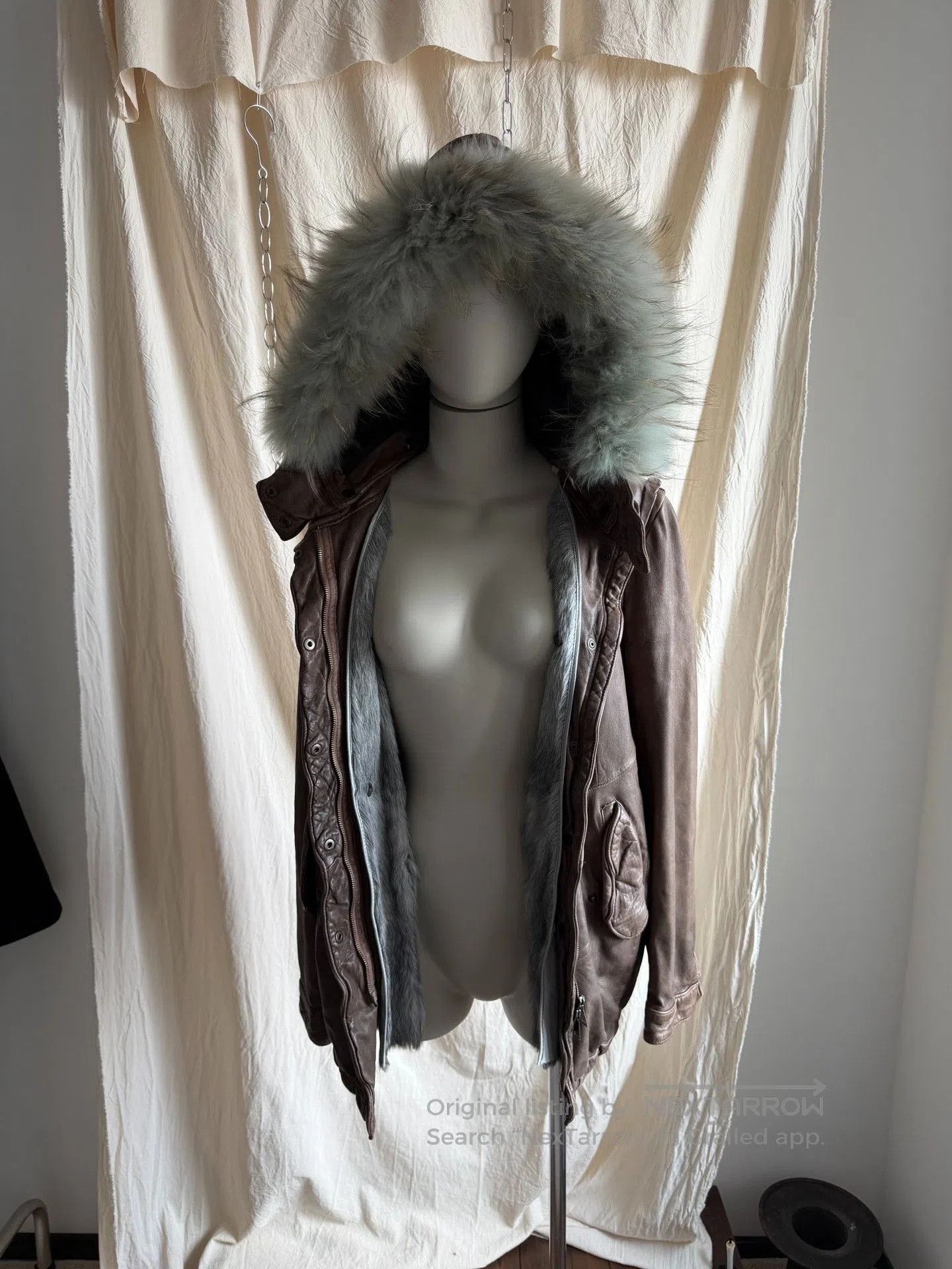 Giorgio Brato Giorgio Brato Distressed Leather Jacket. Size M / US 6-8 / IT 42-44 - 2 Thumbnail