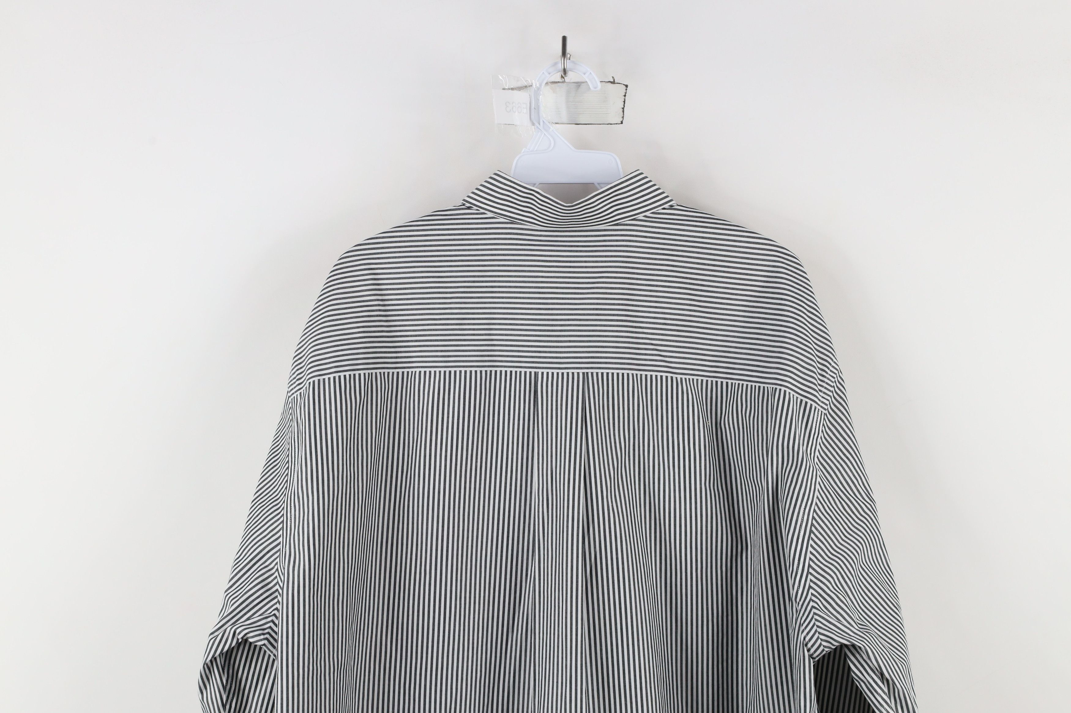 Vintage Vintage Ohio State University Striped Button Down Shirt Size US XL / EU 56 / 4 - 10 Thumbnail