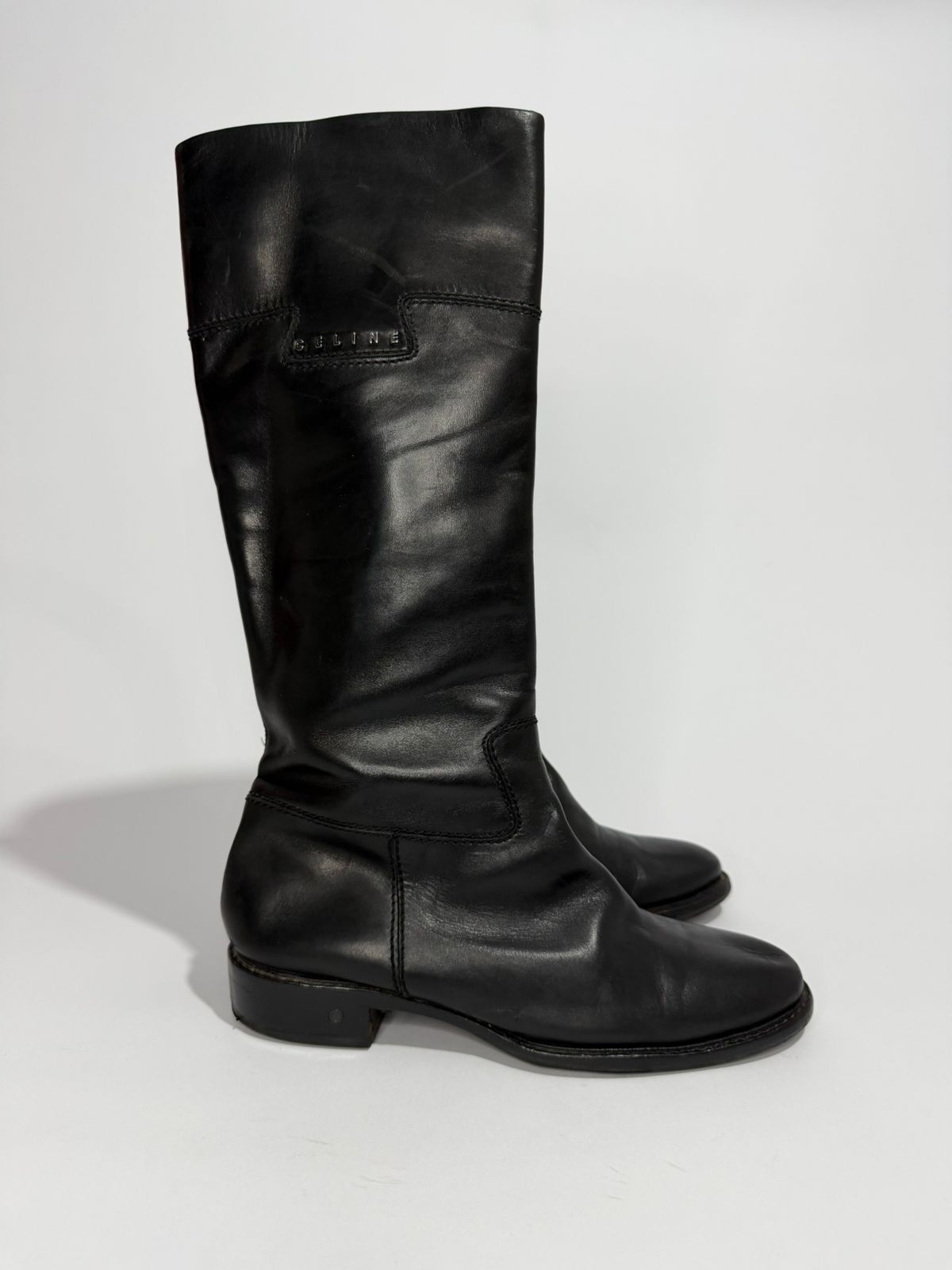 Celine Celine Leather riding boots 37 EU Size US 7 / IT 37 - 6 Thumbnail