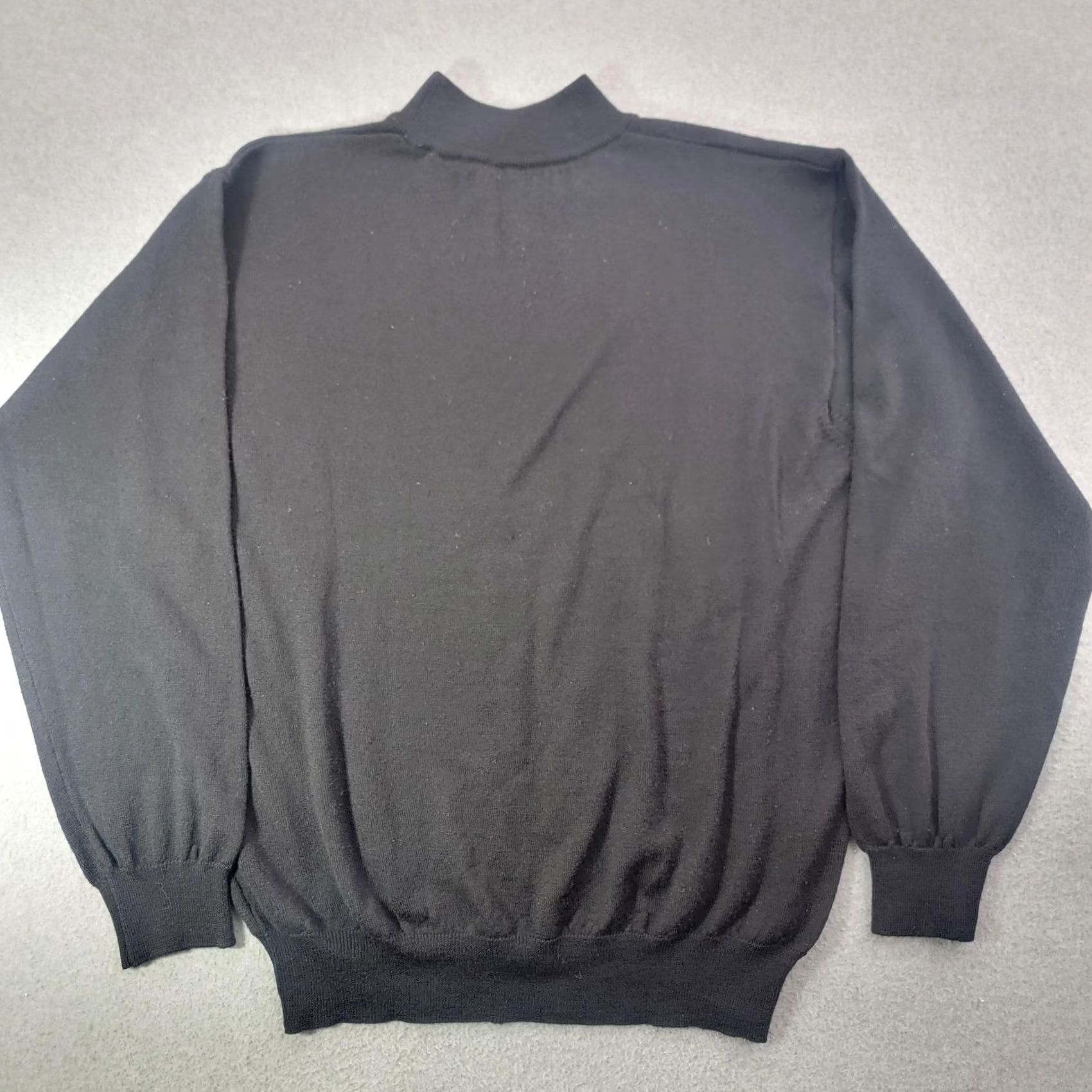 Vintage Cortina Italia Sweater Mens XL Mock Neck Merino Wool Pullover Made In Italy Size US XL / EU 56 / 4 - 5 Thumbnail